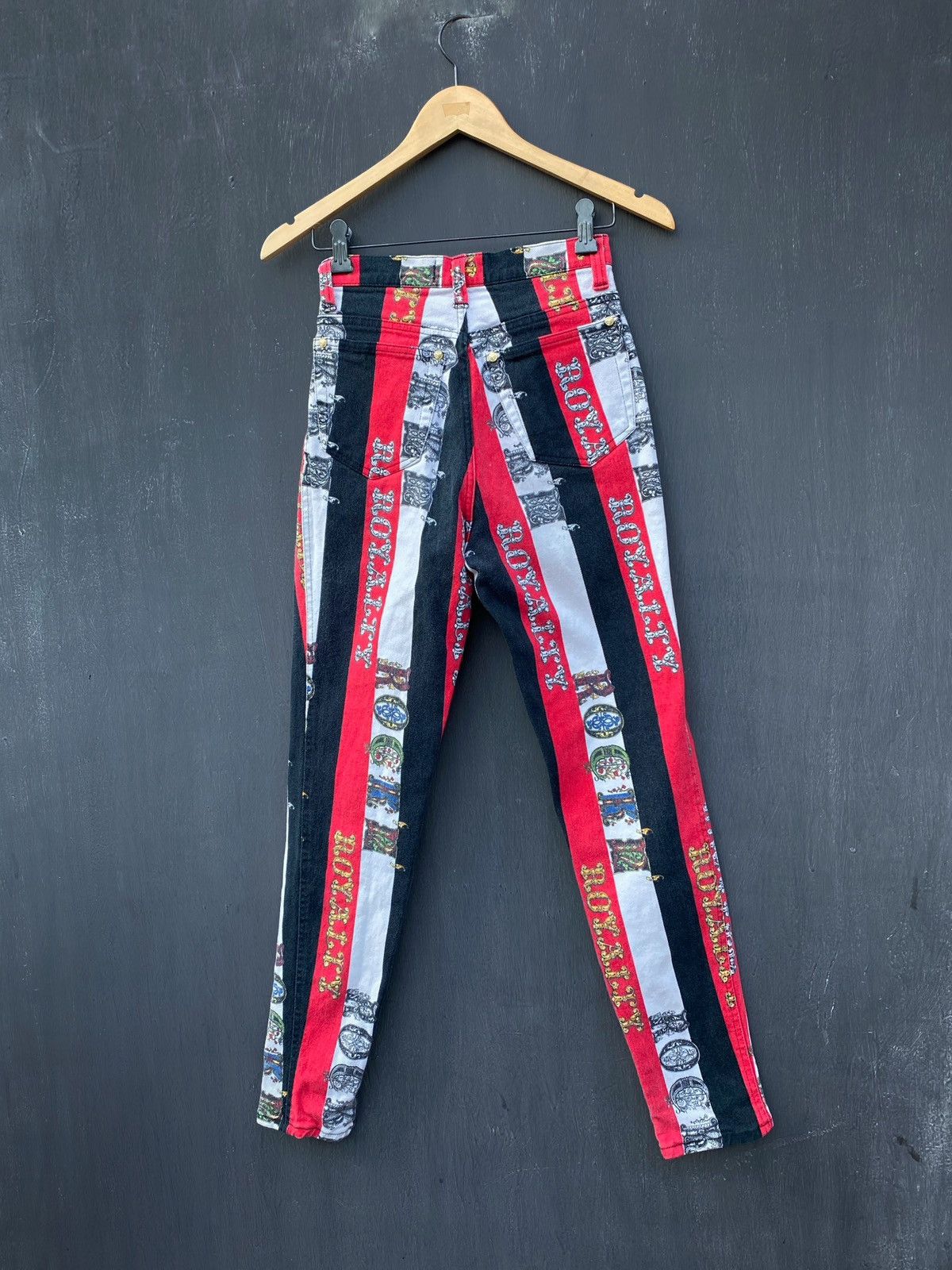 Versace Versace 90s Vintage Rock Royalty pants size 29 made in italy Size 29" - 2 Thumbnail
