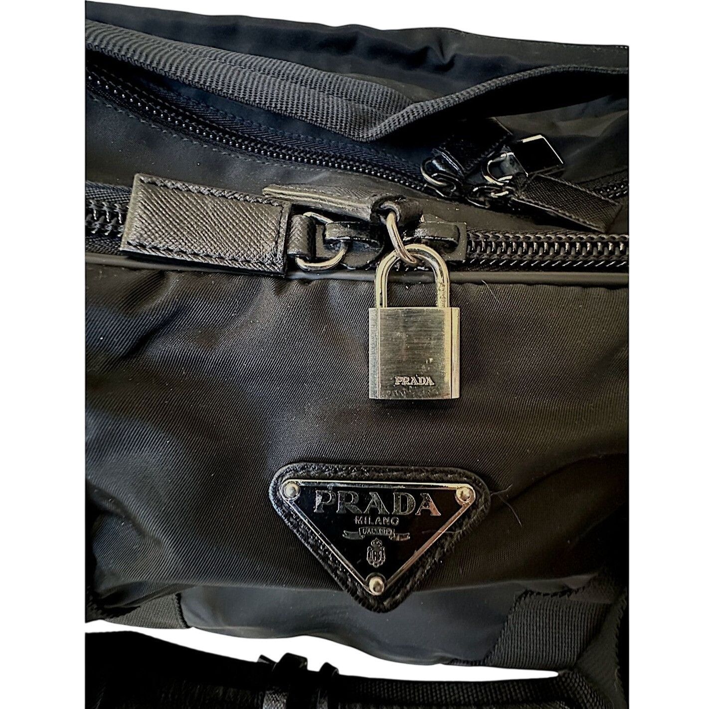 Prada Prada Viaggio V58 2-Way Nylon Travel Carry-On Bag Size ONE SIZE - 15 Thumbnail
