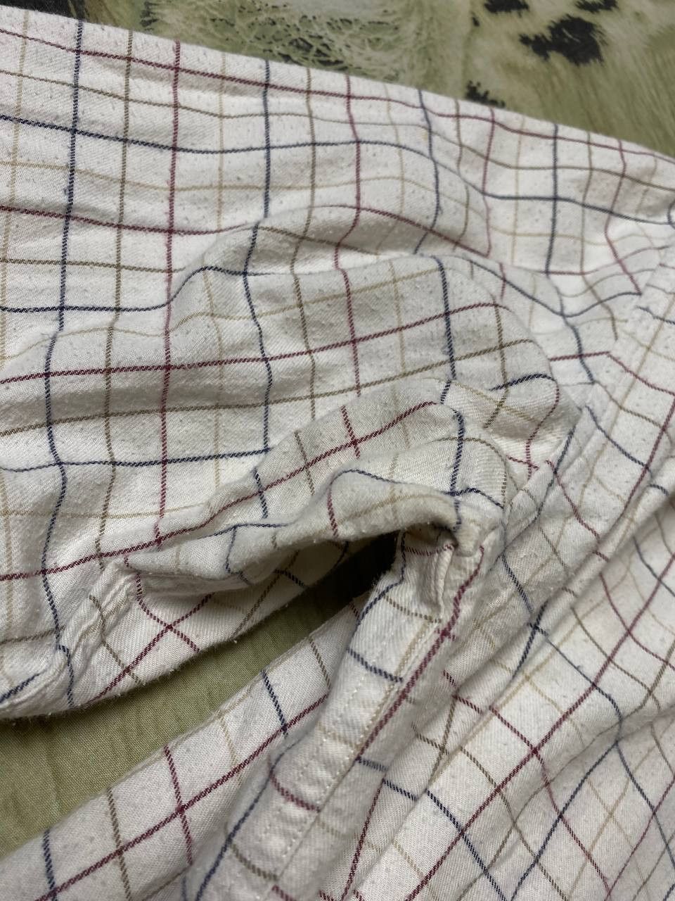 Barbour × Vintage Barbour Striped Checkered Button Up Short Sleeve Shirt Size US S / EU 44-46 / 1 - 18 Thumbnail