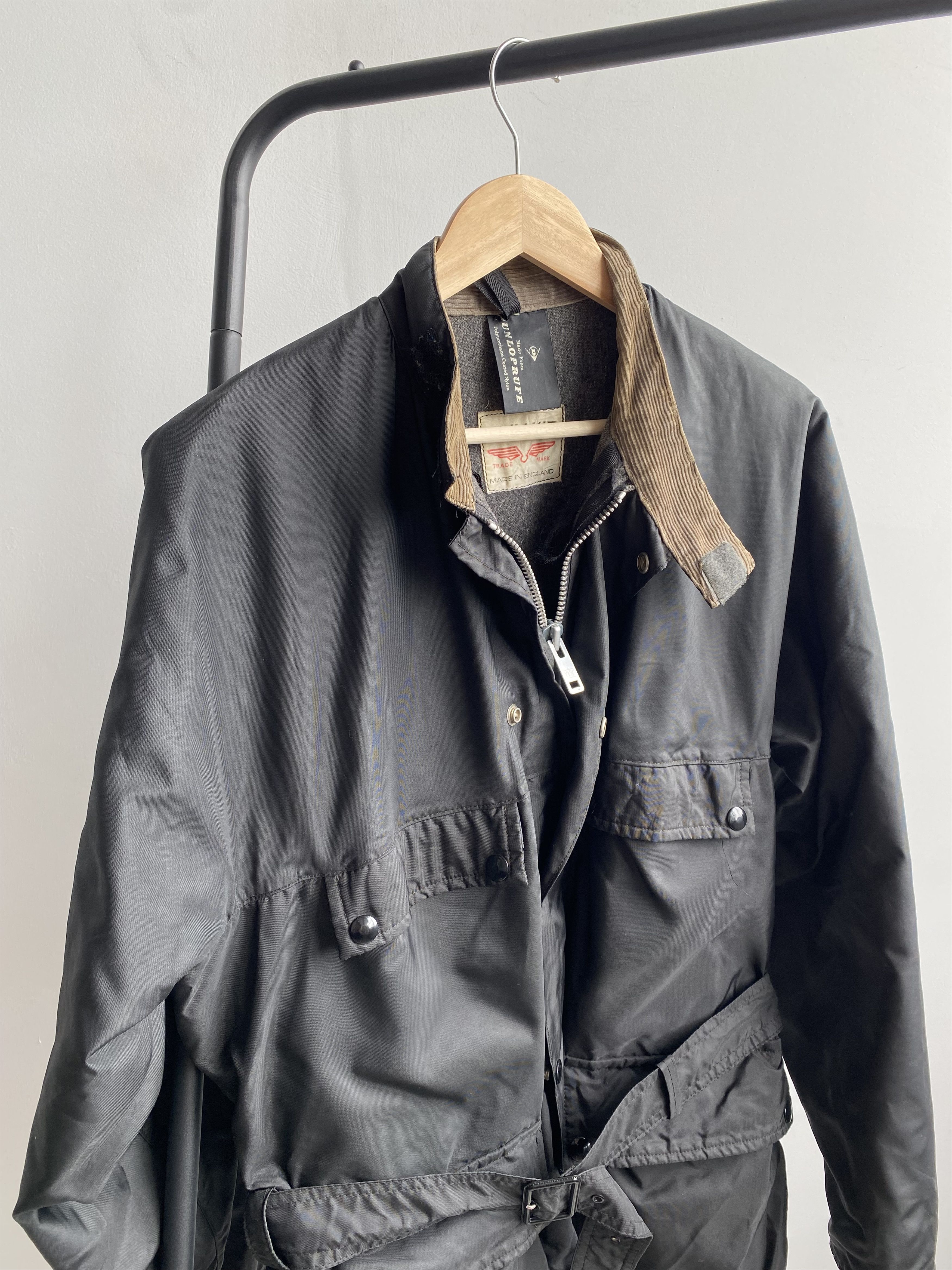 Lewis Leathers Aviakit Vintage 60s/70s Lewis Dunloprufe Nylon Riding Size US L / EU 52-54 / 3 - 3 Thumbnail