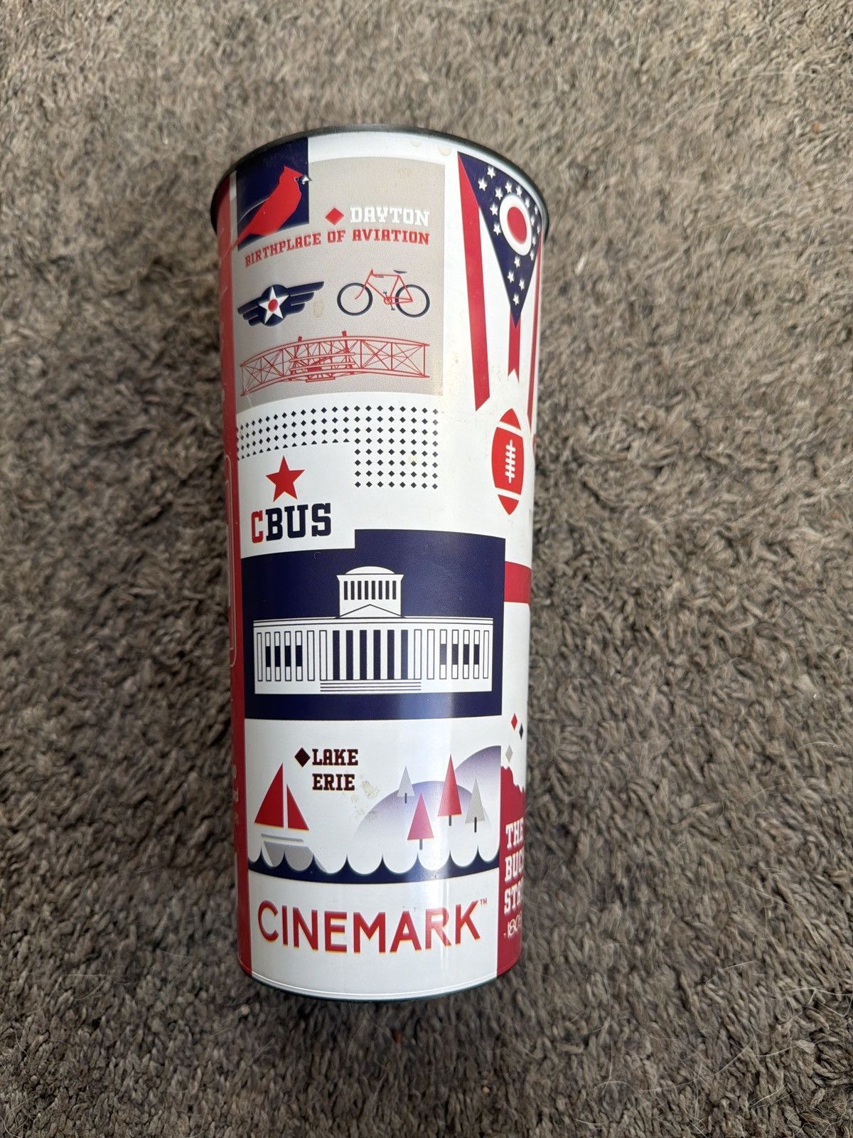Coca Cola 2023 Cinemark Coca-Cola Ohio Collector’s Series 44 oz. Cup Size ONE SIZE - 2 Thumbnail