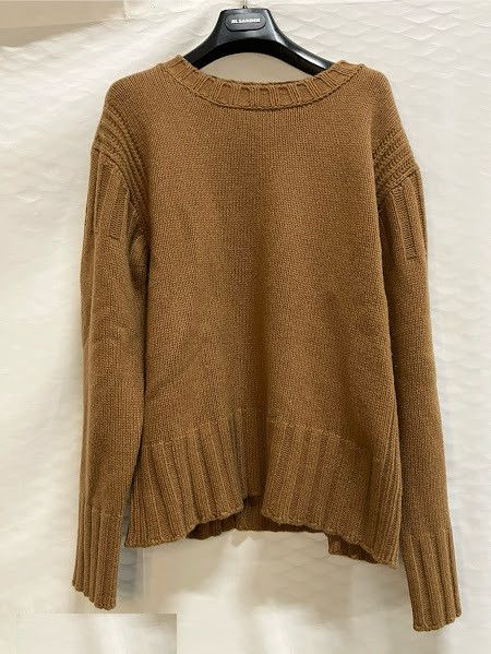 Jil Sander o1loc1c1224 Sweater in Coffee Size M / US 6-8 / IT 42-44 - 1 Preview