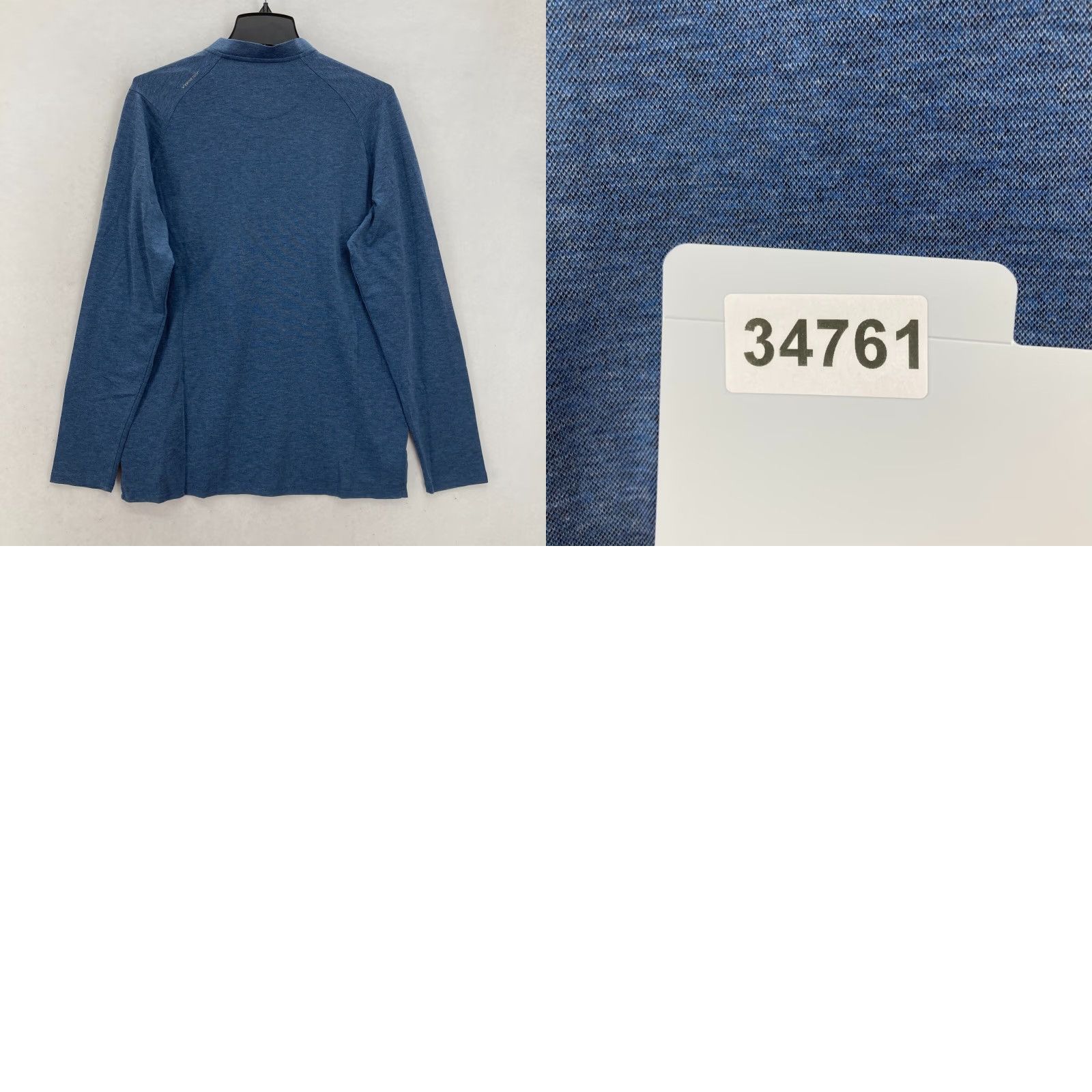 Callaway Callaway Swing Tech ECO Henley T-Shirt Mens M Peacoat Heather Blue Golf NWT Size US M / EU 48-50 / 2 - 10 Thumbnail