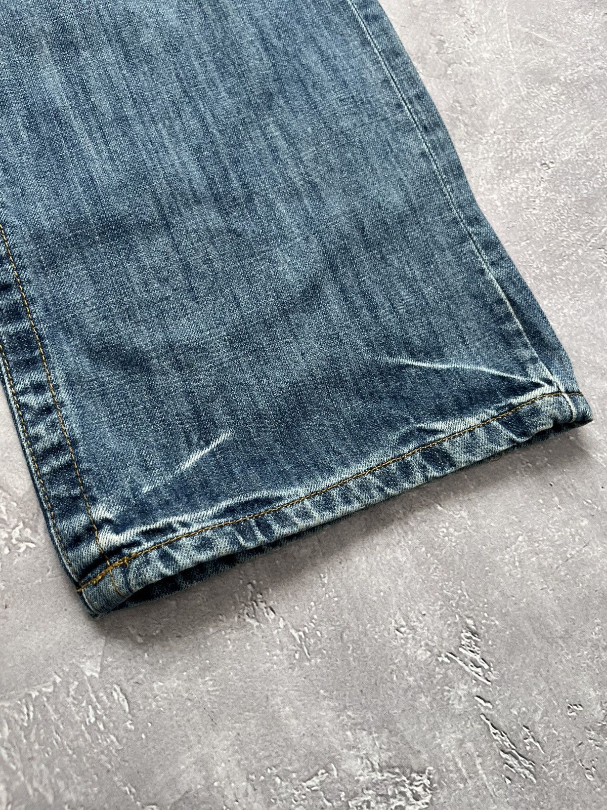 Replay Vintage Replay Baggy Jeans Big Logo Embroidered y2k Denim Size US 34 / EU 50 - 4 Thumbnail