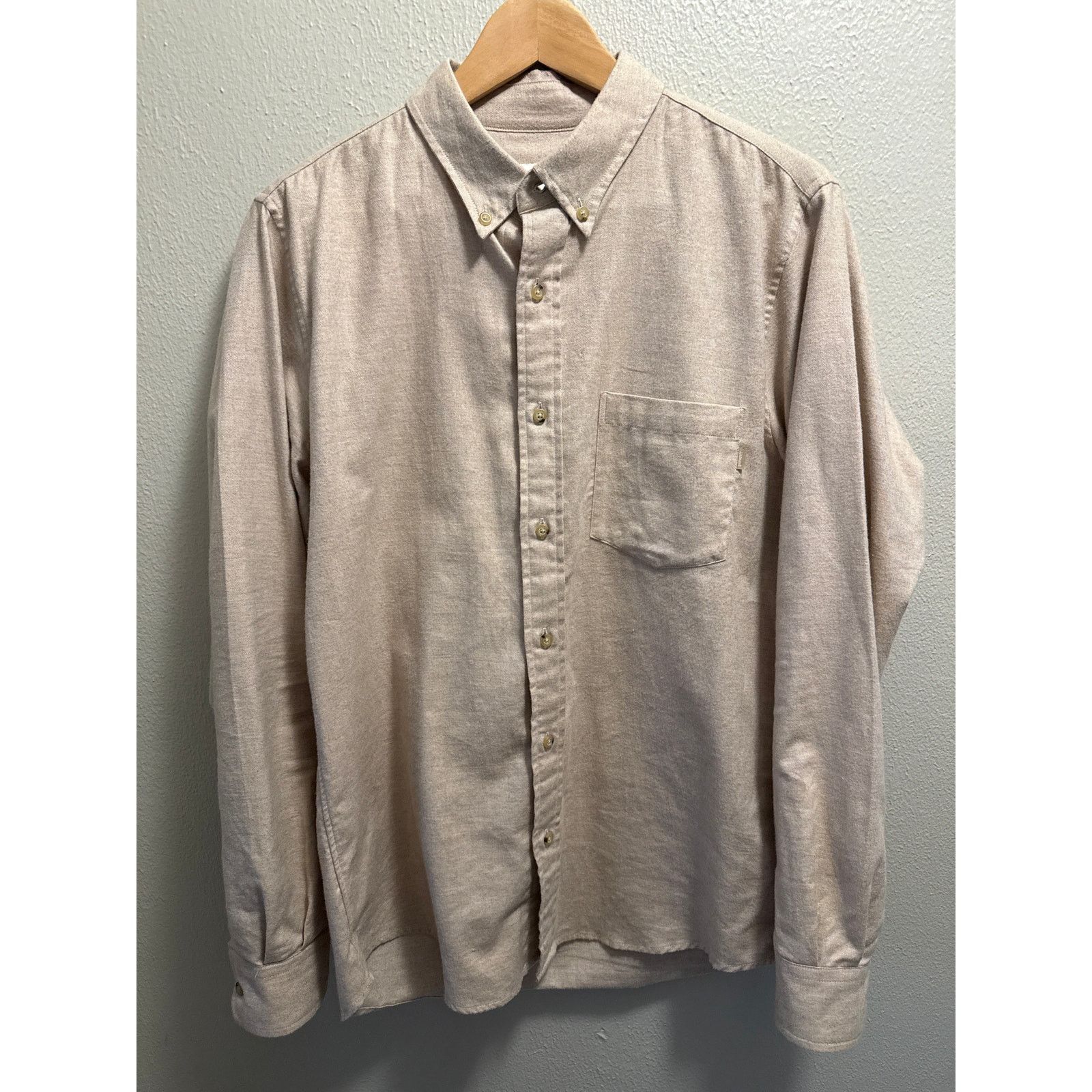 JJJJound Jjjjound cotton and cashmere oxford - sz medium brown Size US M / EU 48-50 / 2 - 1 Thumbnail