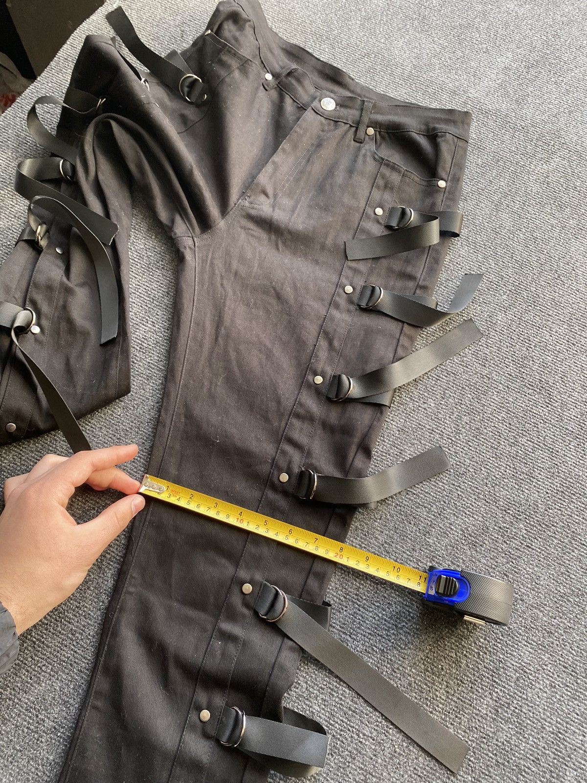Other 🔥Banned Alt Opium Punk Bondage Gothic Pants 28 rare goth emo Size 28" / US 6 / IT 42 - 13 Thumbnail