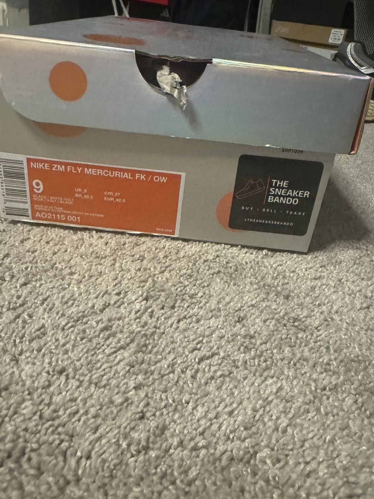 Off-White nike off white zoom fly mercurial Size US 9 / EU 42 - 6 Thumbnail