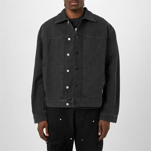 1017 ALYX 9SM o1g2r1mq0824 Buckle Denim Jackets in Washed Black Size US S / EU 44-46 / 1 - 3 Thumbnail