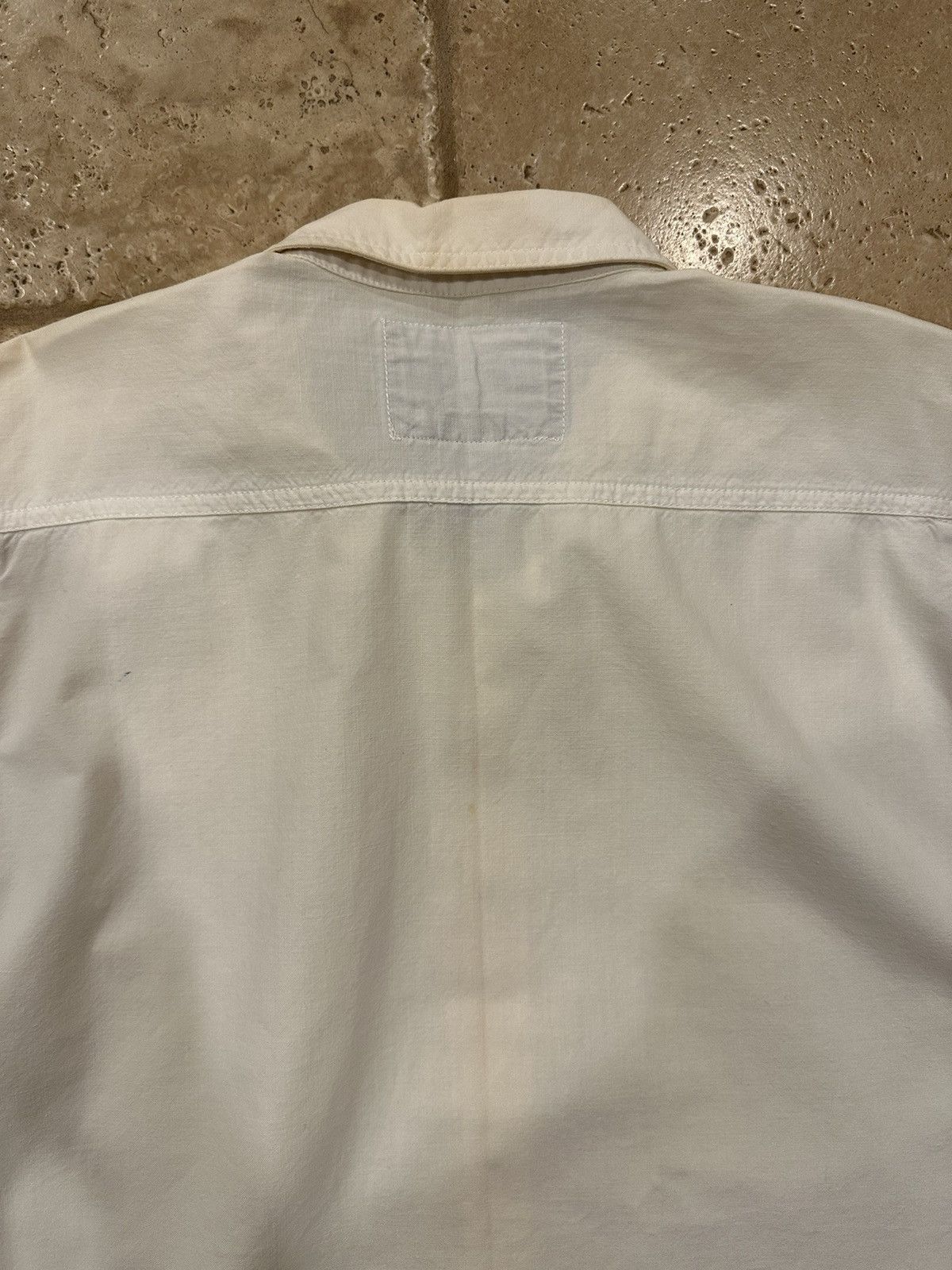 Bugle Boy × Vintage Bugle Boy Vintage white Button Up Shirt Hardware Size US M / EU 48-50 / 2 - 13 Thumbnail