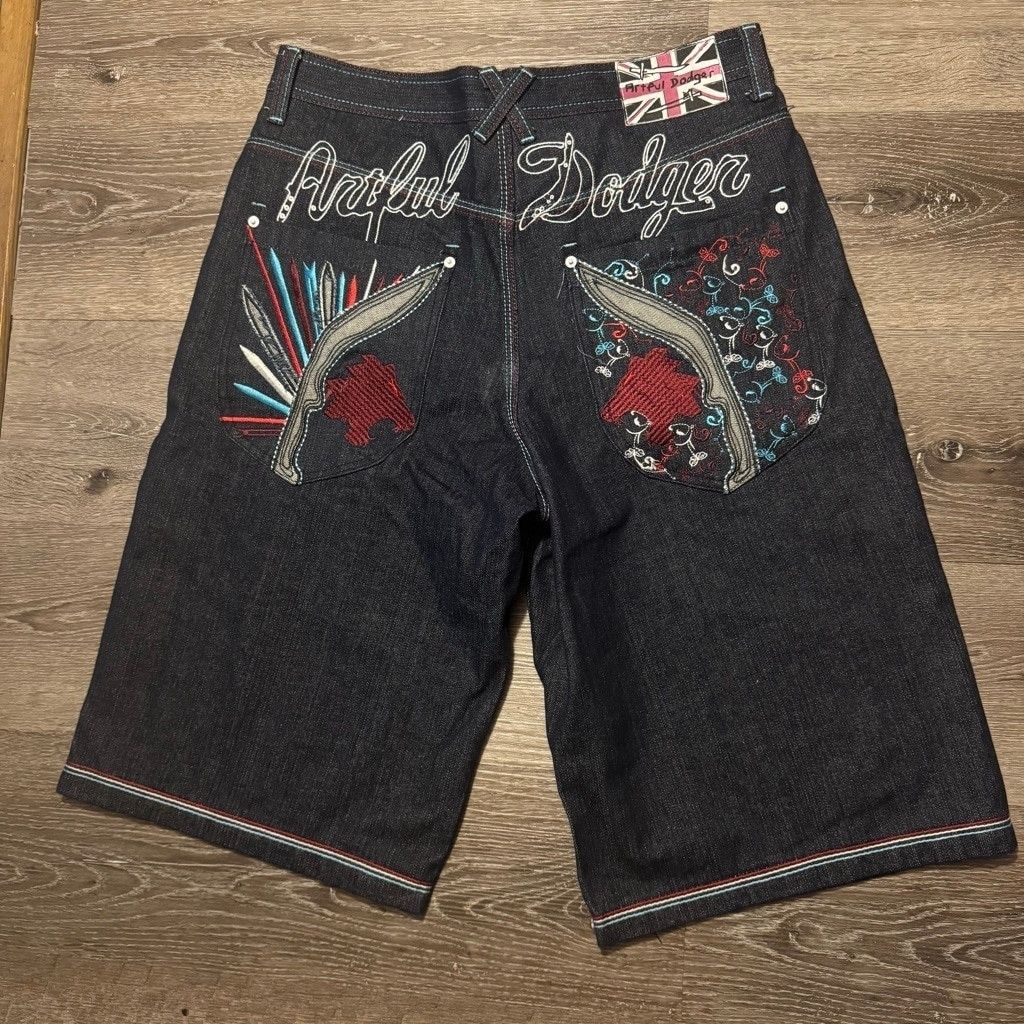 Artful Dodger Y2K Artful Dodger Denim Shorts Jean jorts Size 34 Size US 34 / EU 50 - 1 Thumbnail