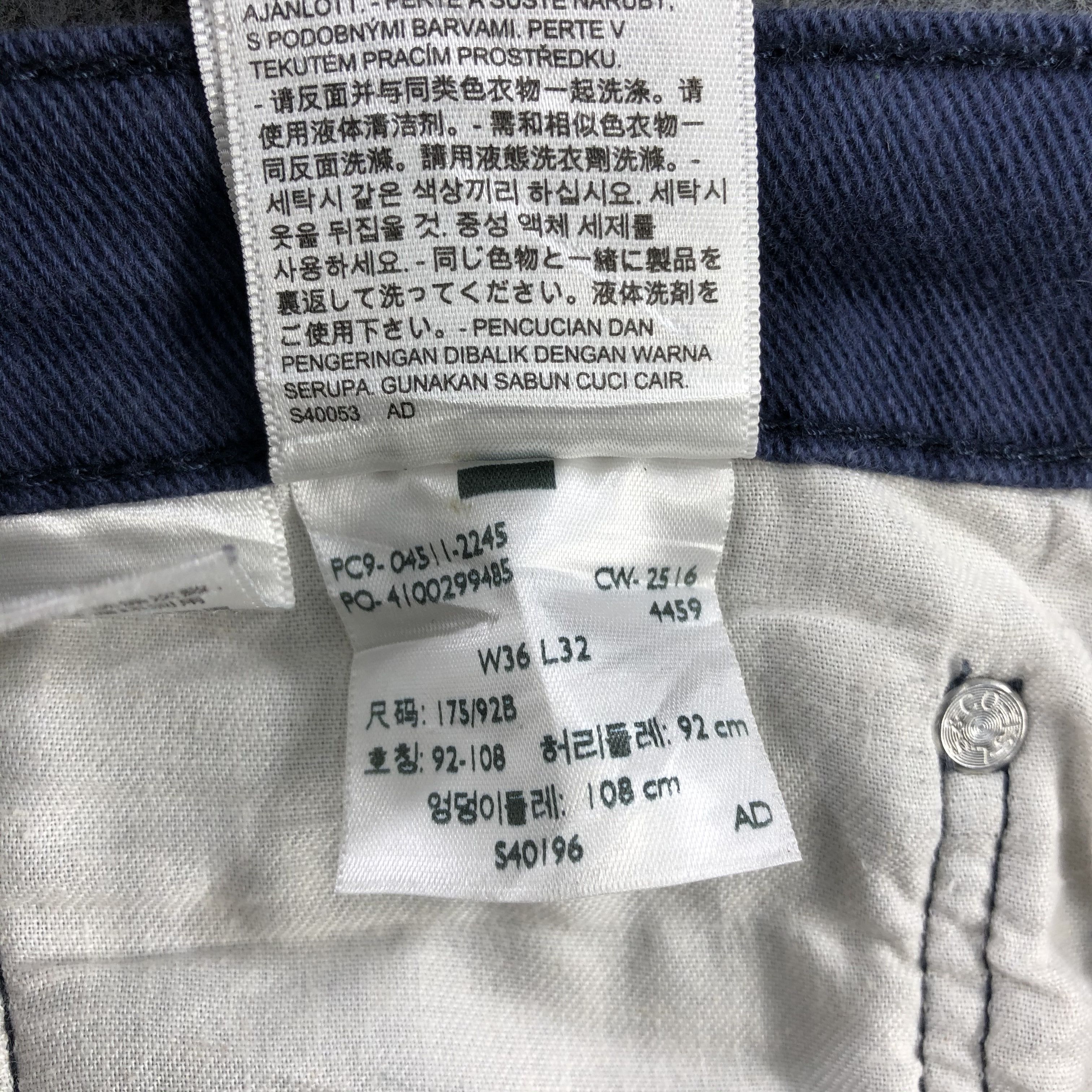 Levi's × Vintage Vintage Levis 511 Jeans-J2119 Size US 37 - 11 Thumbnail