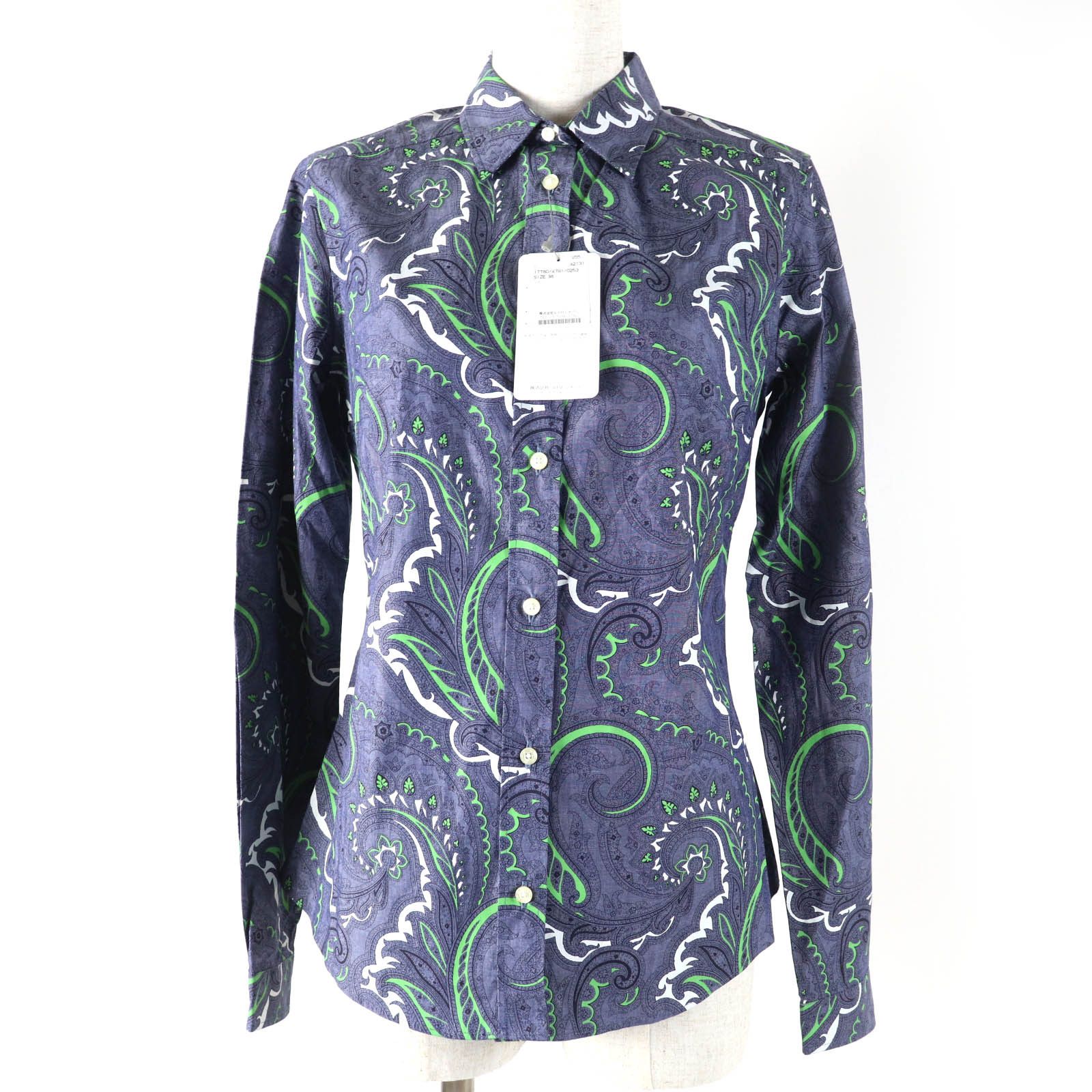 Other ETRO Paisley Pattern Cotton Polyurethane Long Sleeve Shirt Cotton Dress Shirt
