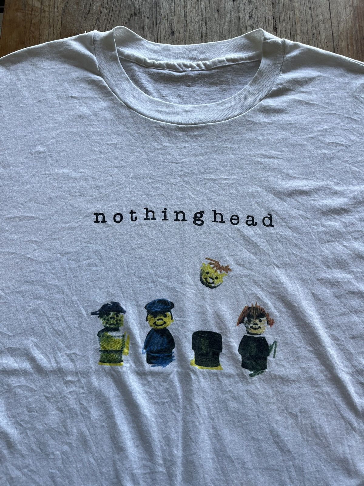 Band Tees × Vintage Vintage ROADIE nothing head 90’s T-shirt Size US XL / EU 56 / 4 - 4 Thumbnail