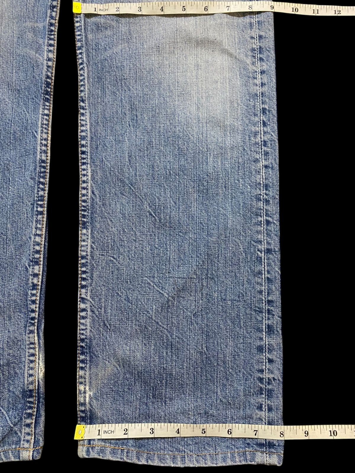 Levi's Vintage Levis 501 Y2K Faded Wash Distressed Loose Jeans Size US 30 / EU 46 - 14 Thumbnail