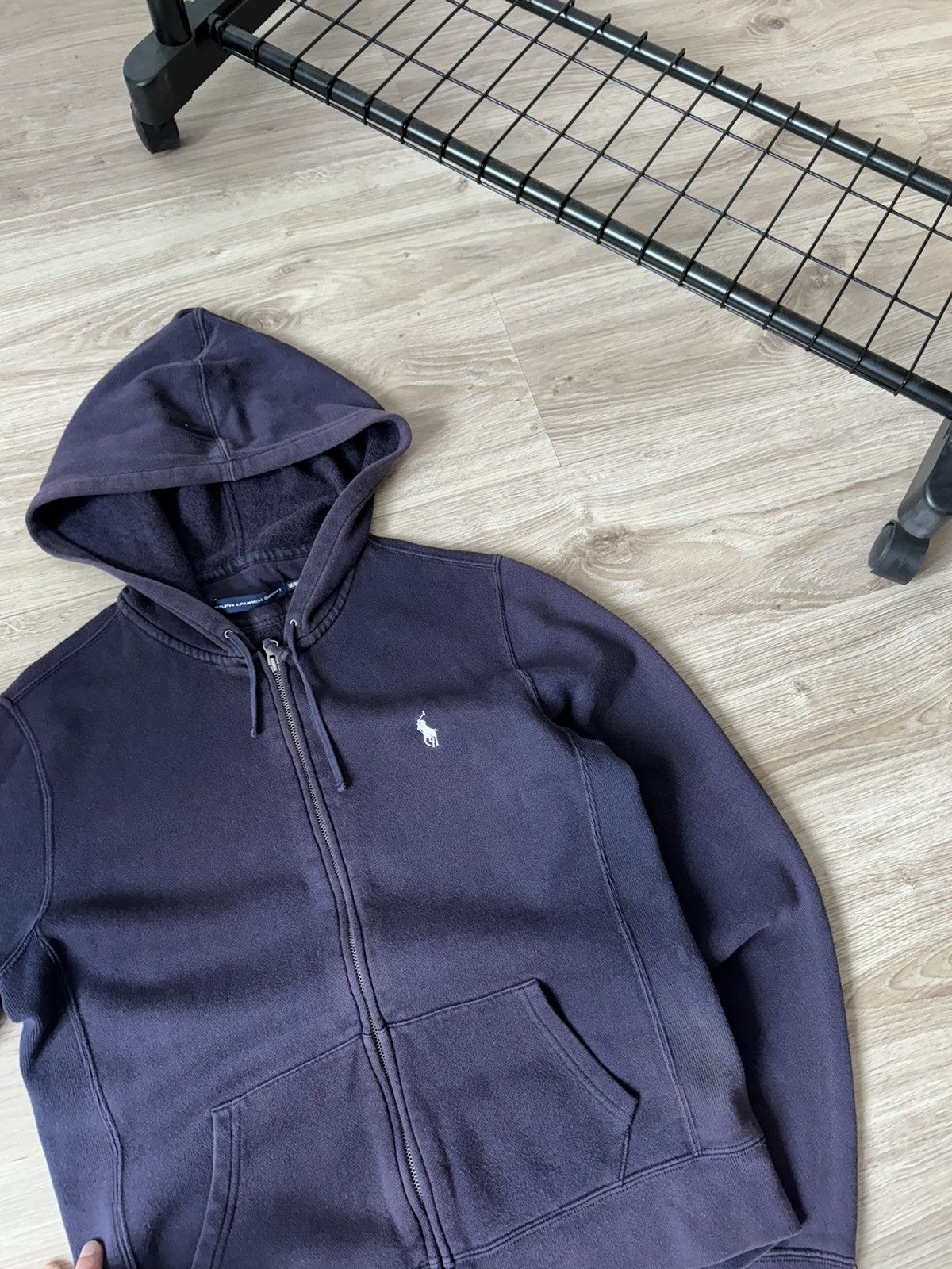 Vintage Vintage Y2K Polo Ralph Lauren Sport Sun Faded Zip Hoodie Size M / US 6-8 / IT 42-44 - 5 Thumbnail