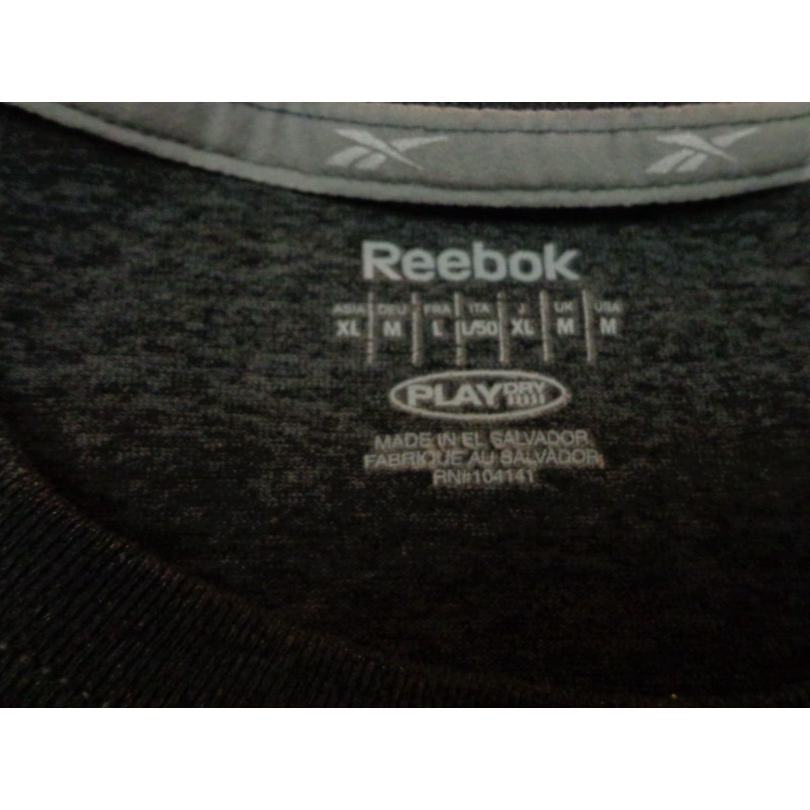 Reebok Reebok T Shirt Mens Size M Gray Heather PlayDry Crew Neck Short Sleeve Activewear Basic 90s 2000s Size US M / EU 48-50 / 2 - 3 Thumbnail