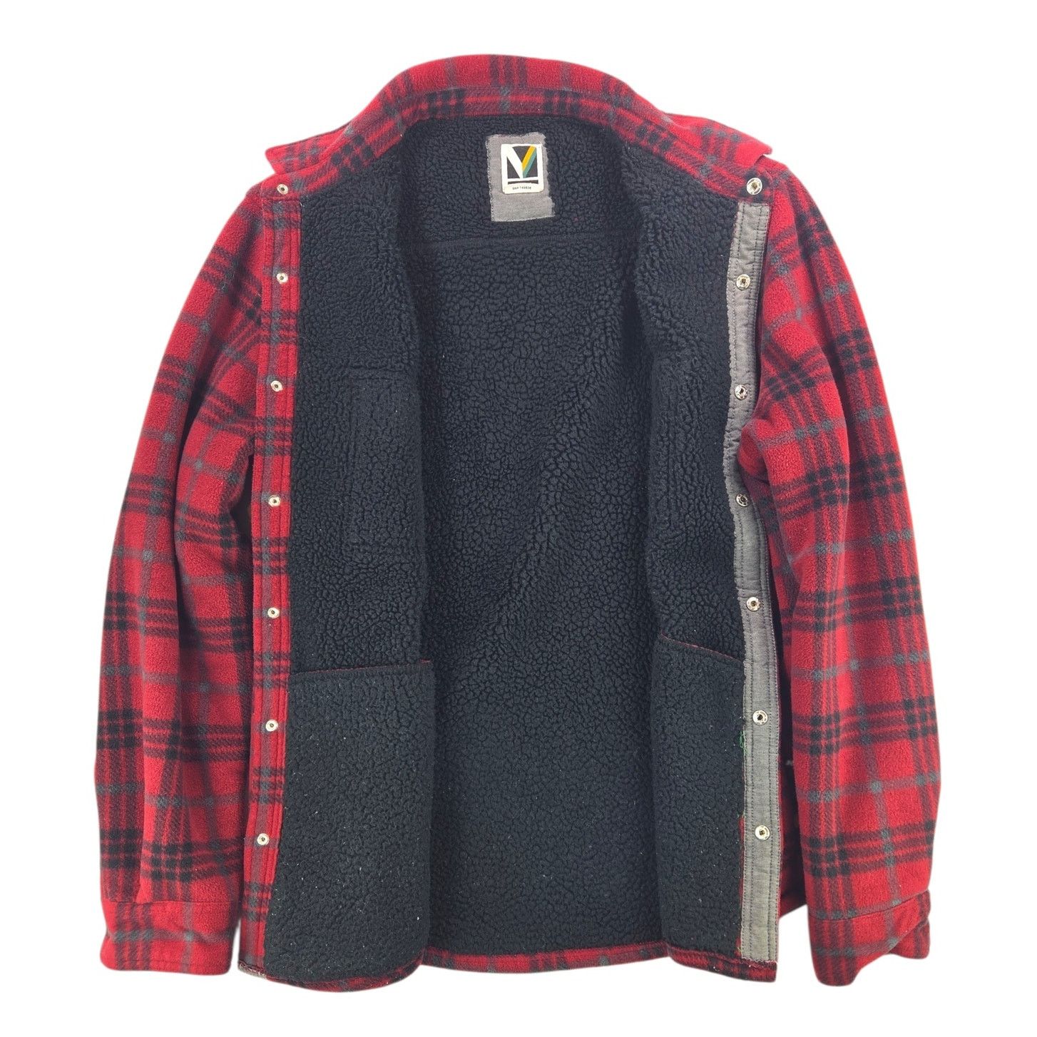 Other Voyager | Red & Black Plaid Shacket w/Snaps | Size Medium Size US M / EU 48-50 / 2 - 2 Thumbnail
