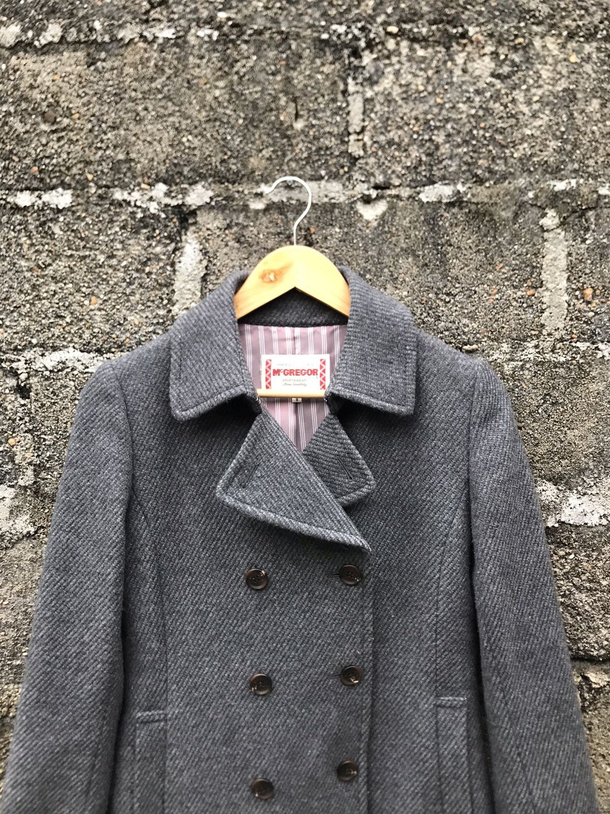 McGregor ⚡️Vintage McGregor Double Breasted Peacoat Size S / US 4 / IT 40 - 4 Thumbnail