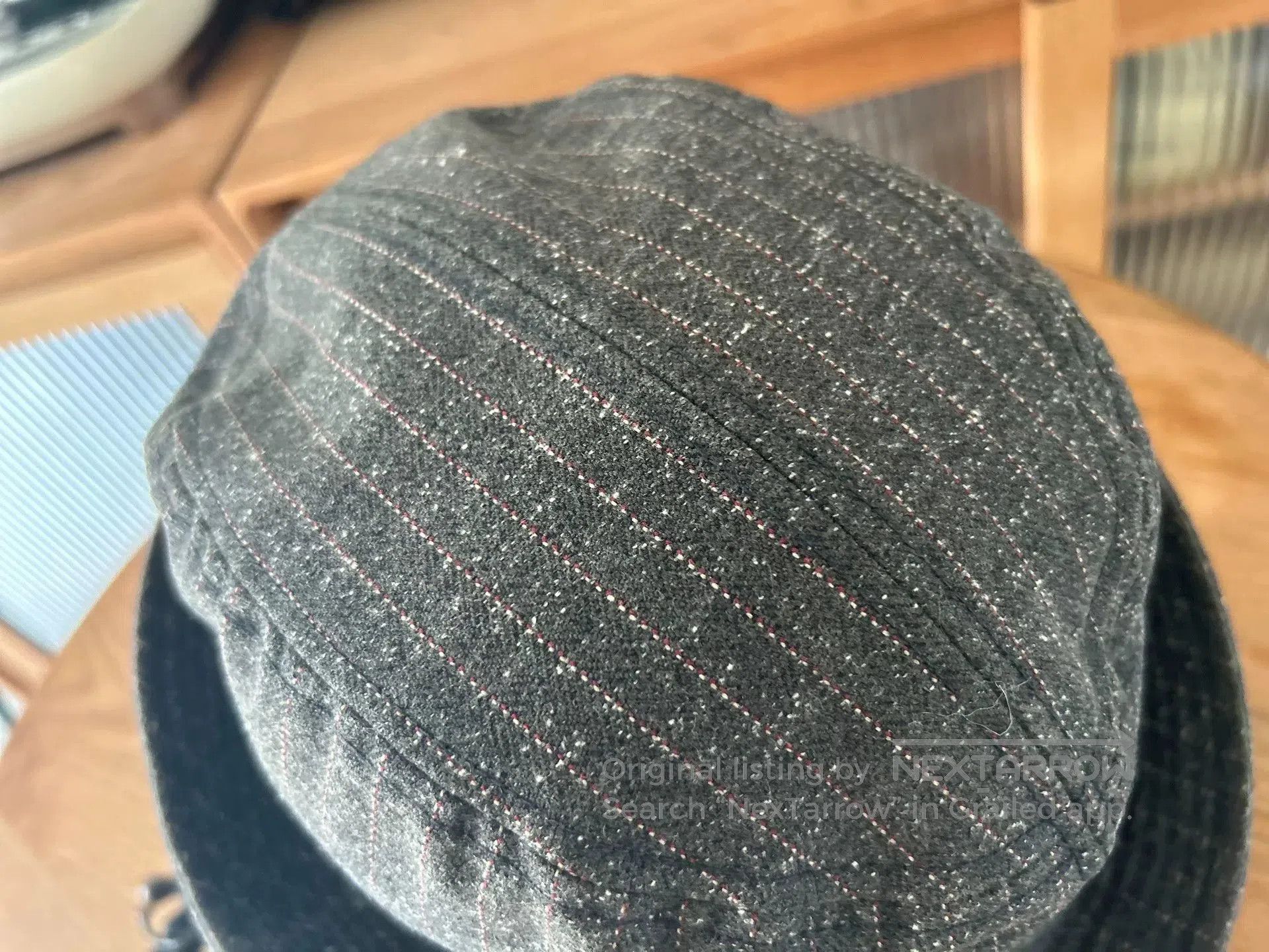 Freewheelers unique gray bucket hat with logo patch. Size ONE SIZE - 9 Thumbnail
