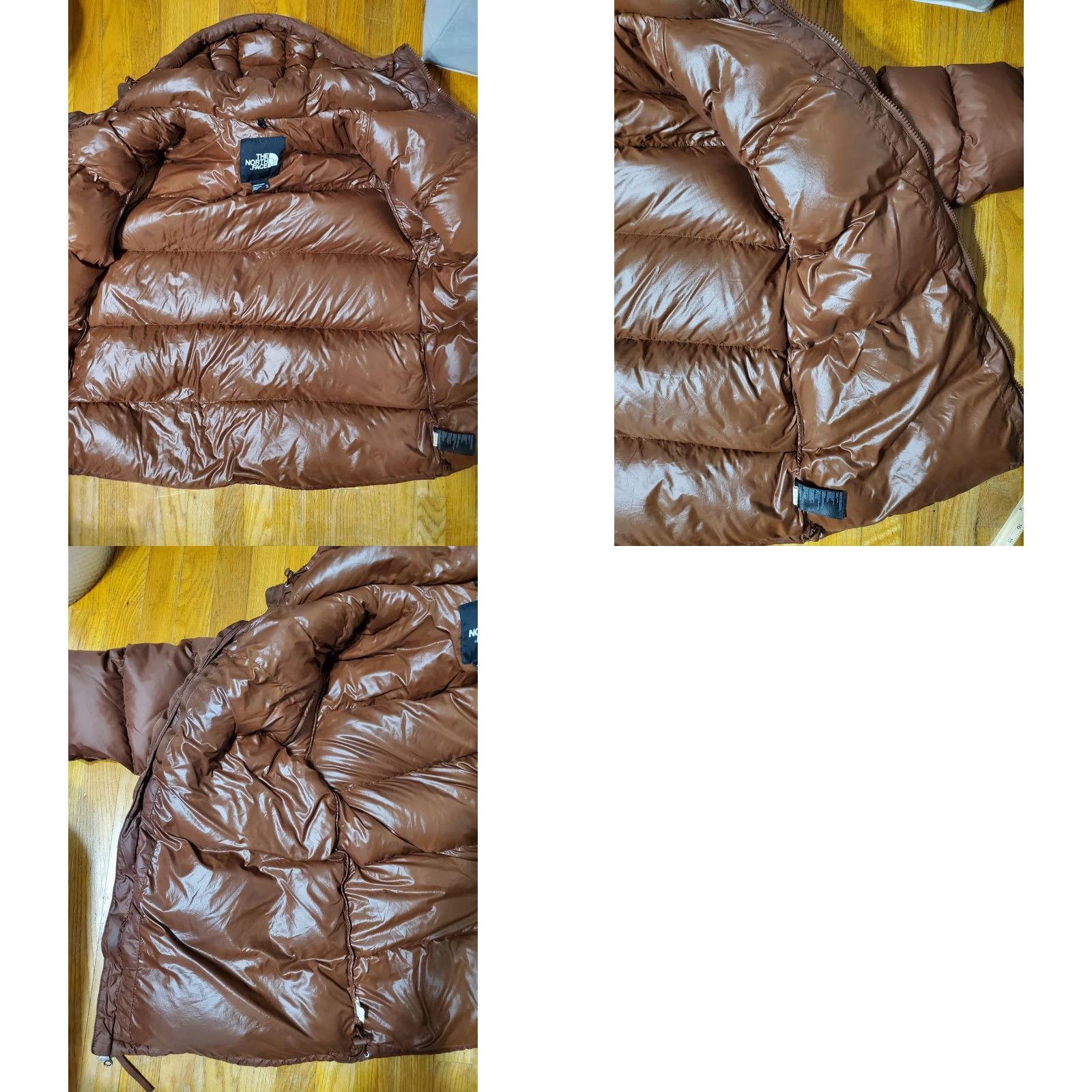 The North Face The North Face Women’s Nuptse 700 Down Puffer Jacket XXL Brown Hooded Size XXL / US 16-18 / IT 52-54 - 10 Thumbnail