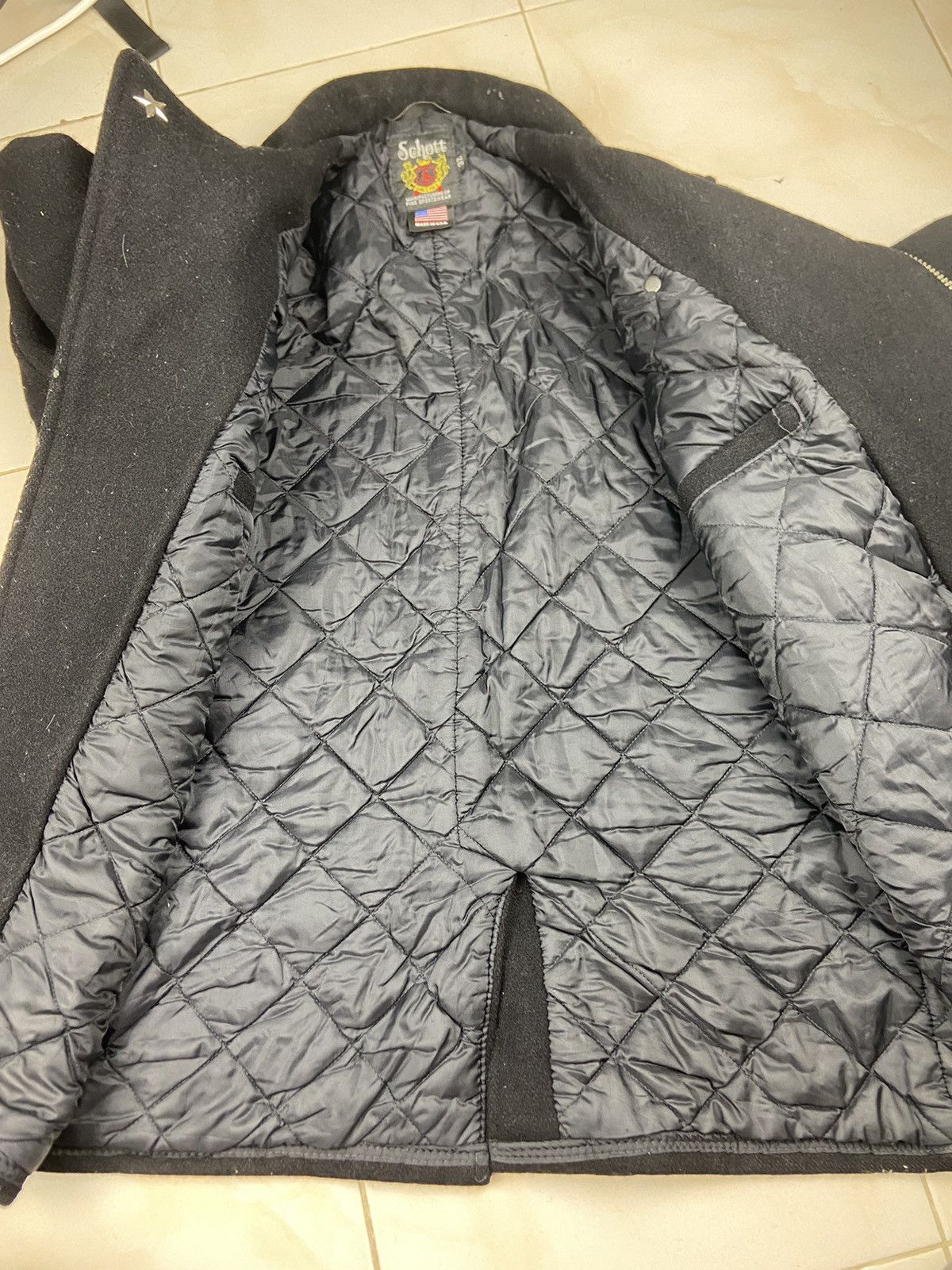 Schott × Vintage Schoot wool leather jacket Size US M / EU 48-50 / 2 - 8 Thumbnail