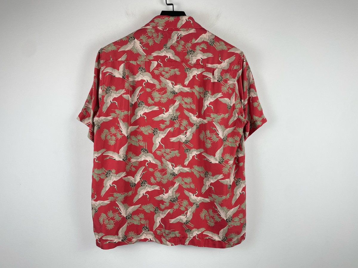 Amiri Amiri Silk Crane Button Shirt Size US M / EU 48-50 / 2 - 6 Thumbnail