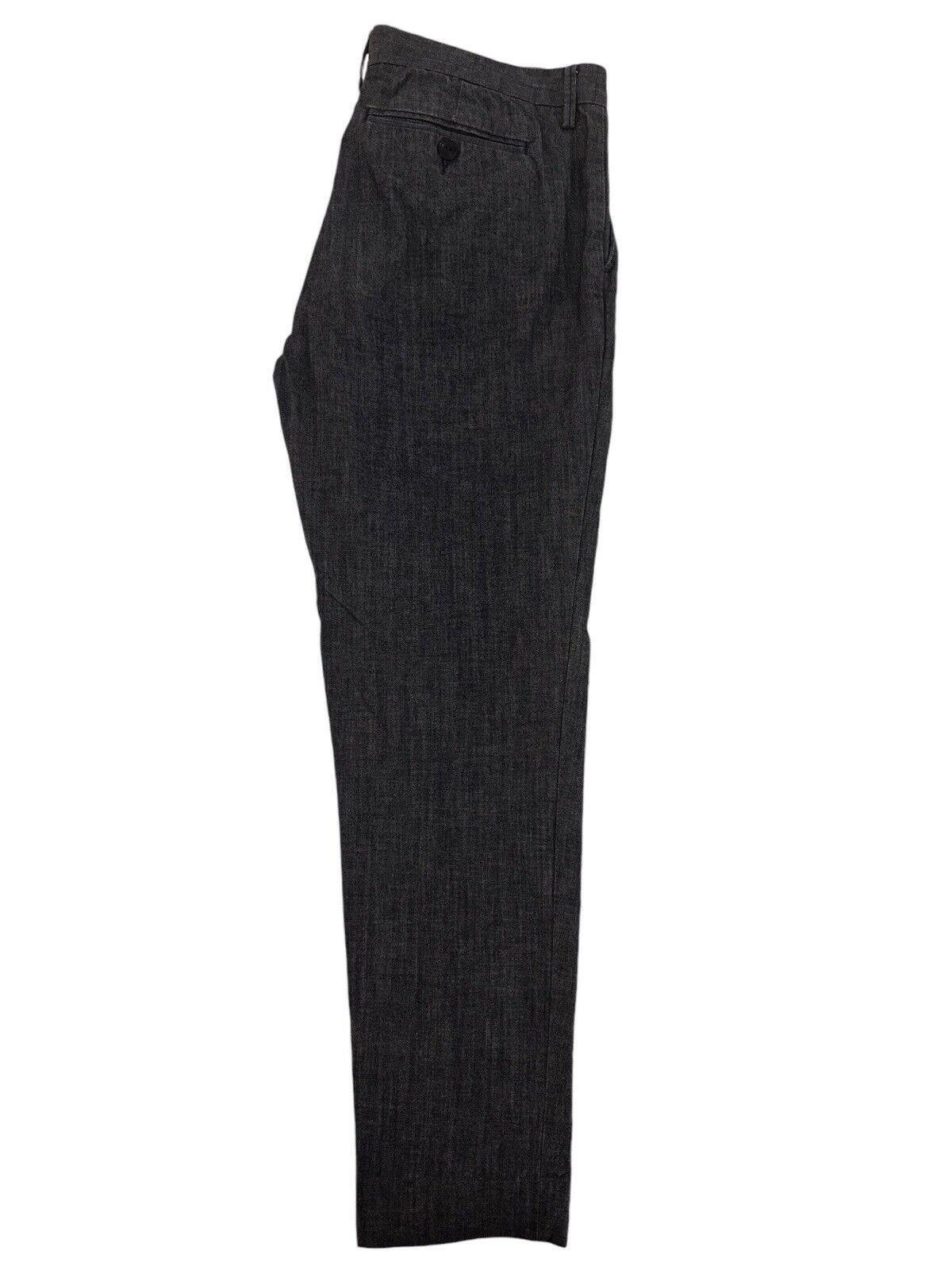 Designer Save Khaki United Cotton Pants Blue 34X 30 S.K.U. Size US 34 / EU 50 - 3 Thumbnail