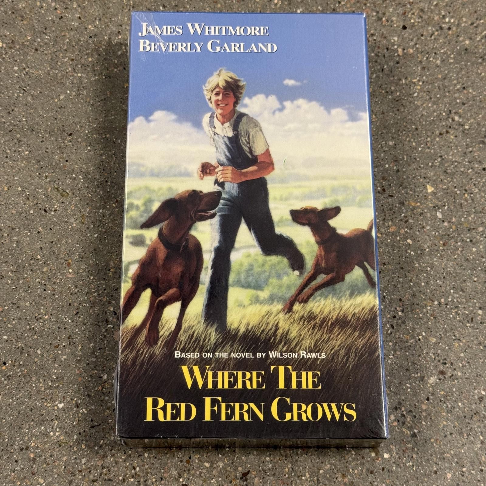 Designer RARE Where the Red Fern Grows VHS 1996 Tape SEALED DS Size ONE SIZE - 1 Thumbnail