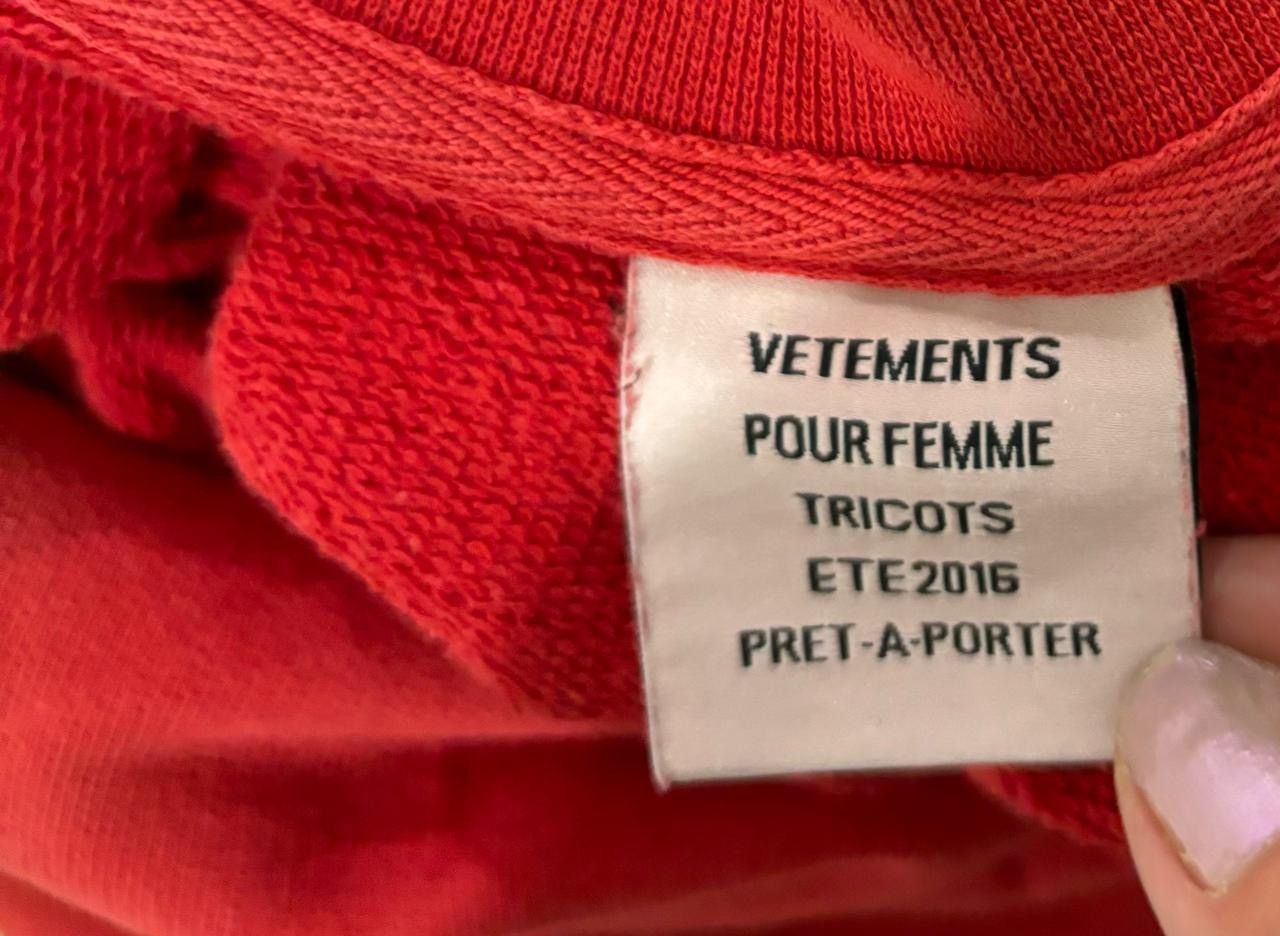 Vetements Vetements SS16 Reversible 1/50 Matches Fashion Exclusive Size US XS / EU 42 / 0 - 7 Thumbnail