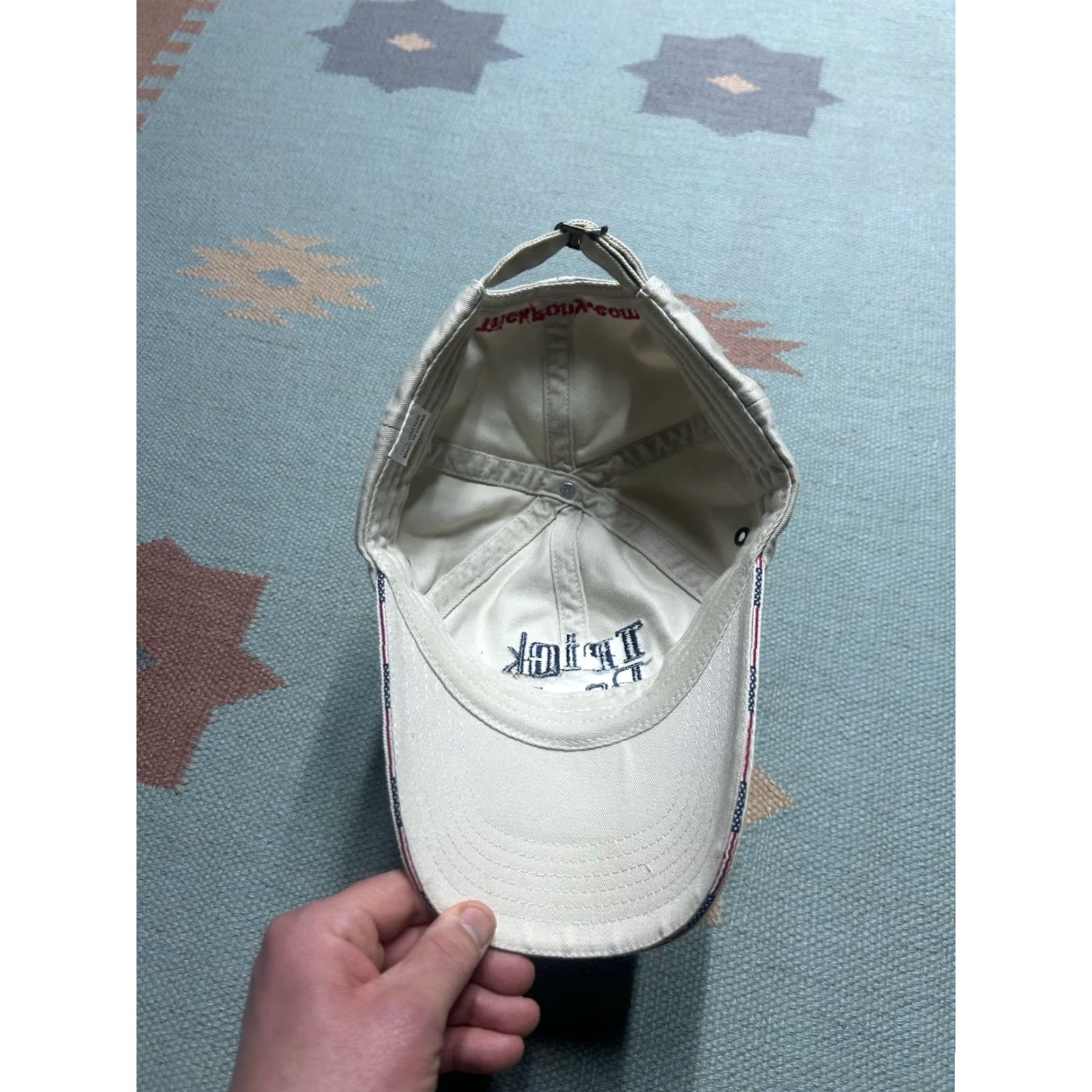 Vintage VINTAGE Trick Pony country music band Nashville tan beige Unbranded Adjustable Baseball Cap Dad cap Hat Men Size ONE SIZE - 5 Thumbnail