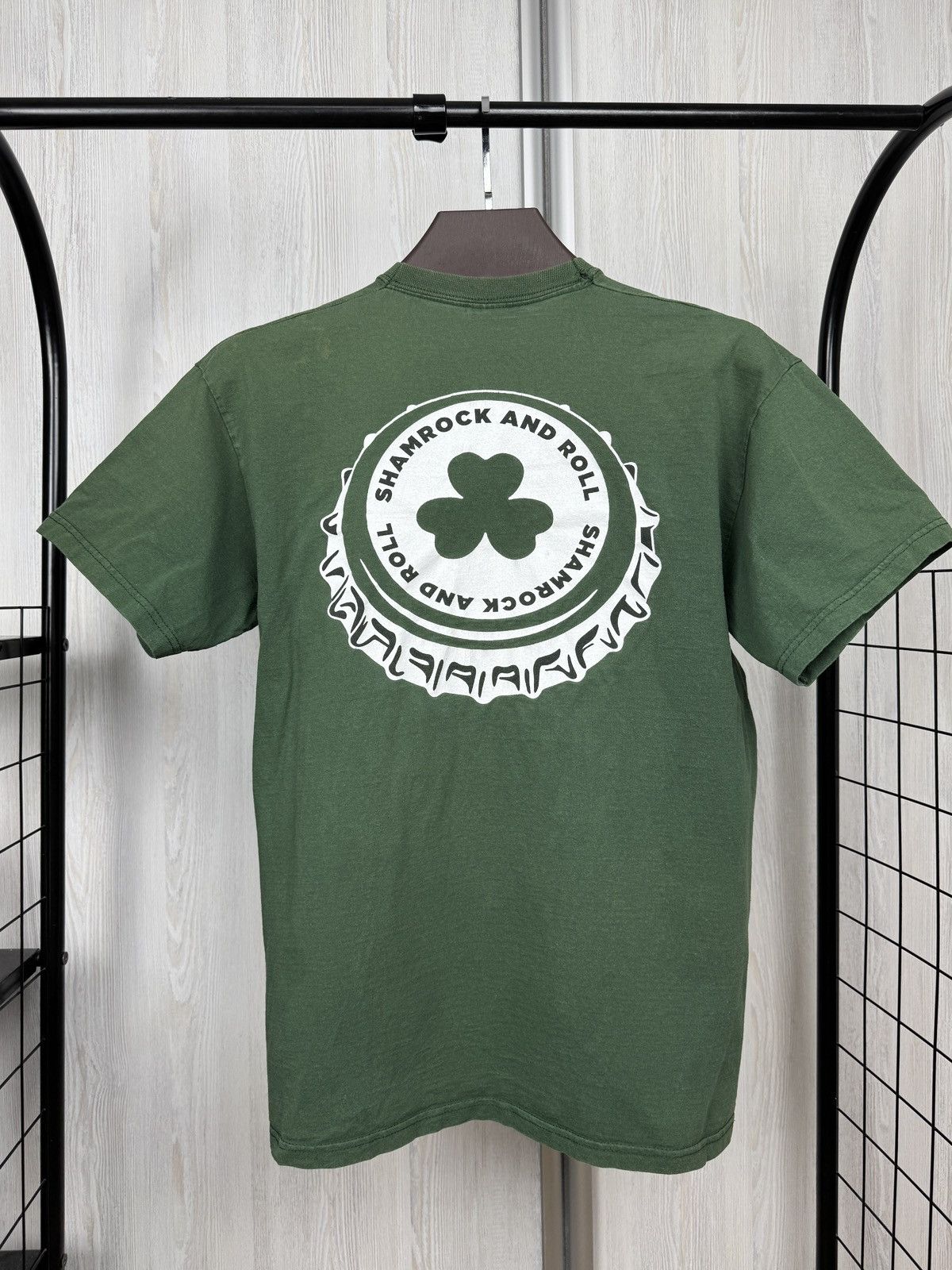 Fruit Of The Loom Vintage y2k Dropkick Murphys Band Tee Shamrock And Roll Punk Size US M / EU 48-50 / 2 - 8 Thumbnail