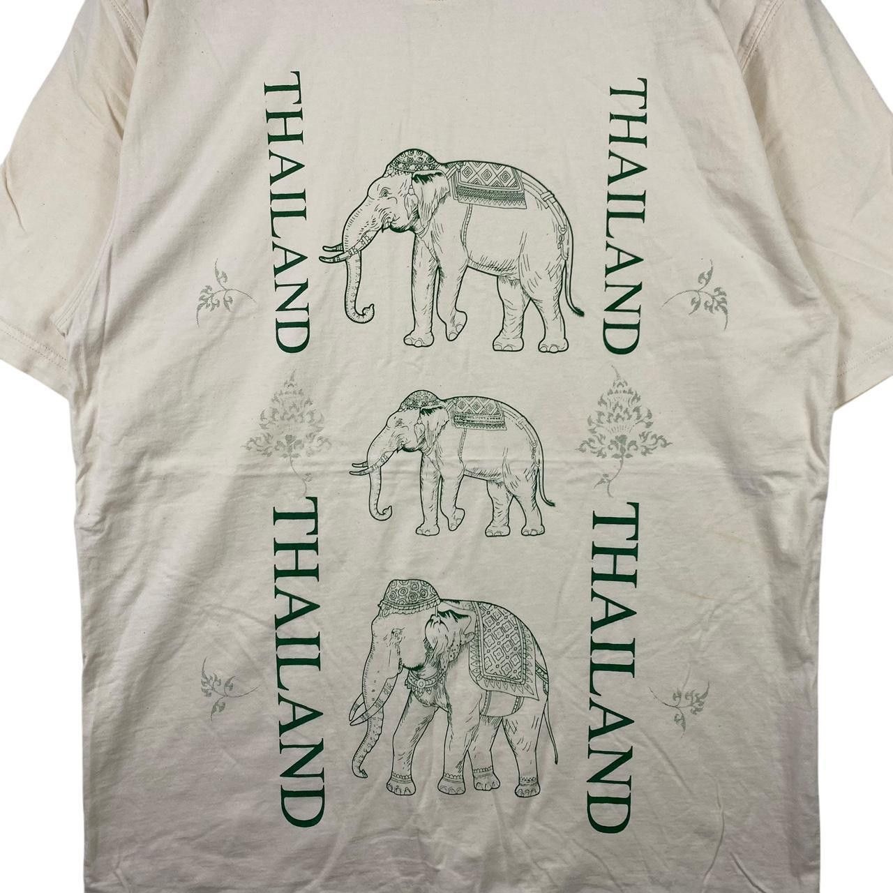 Other THAILAND TRADITIONAL ELEPHANT Pure Cotton Tee Shirt Top Size XL / US 12-14 / IT 48-50 - 3 Thumbnail