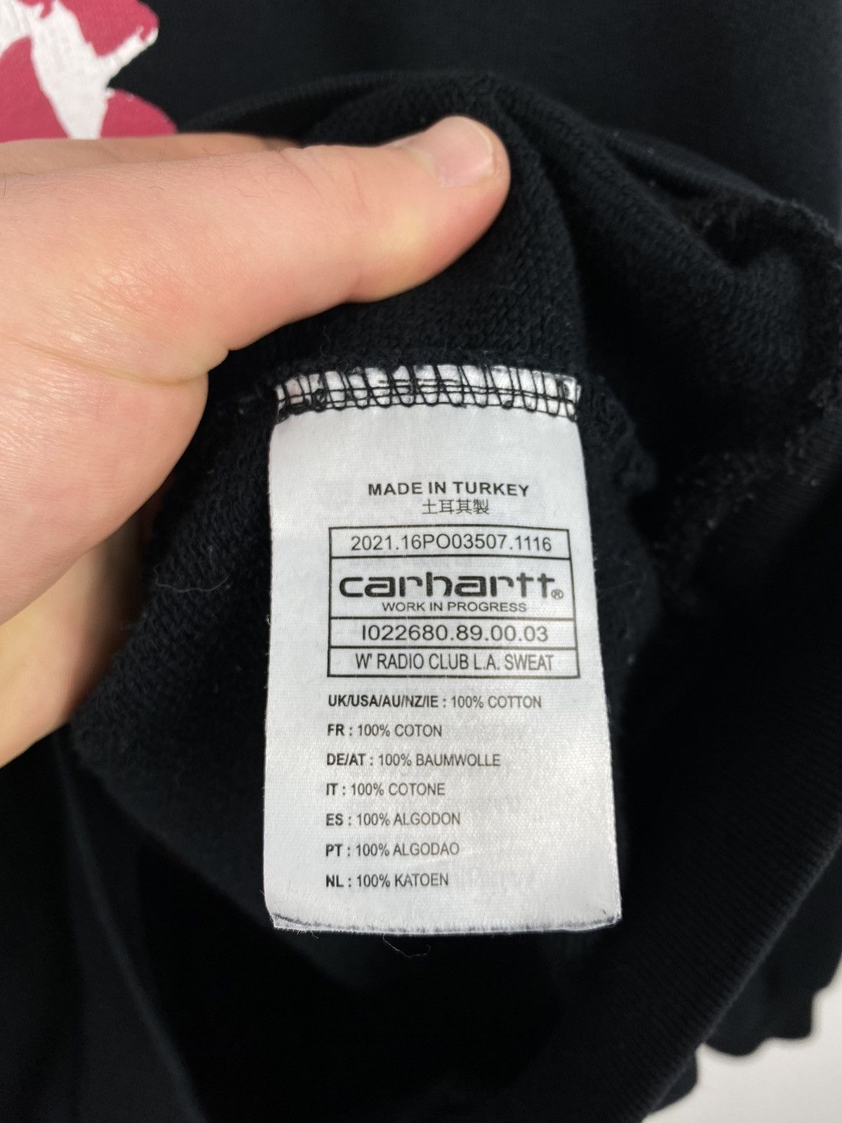 Carhartt Carhartt Perks And Mini Radio Club Sweatshirt Y2K Size XS / US 0-2 / IT 36-38 - 11 Thumbnail