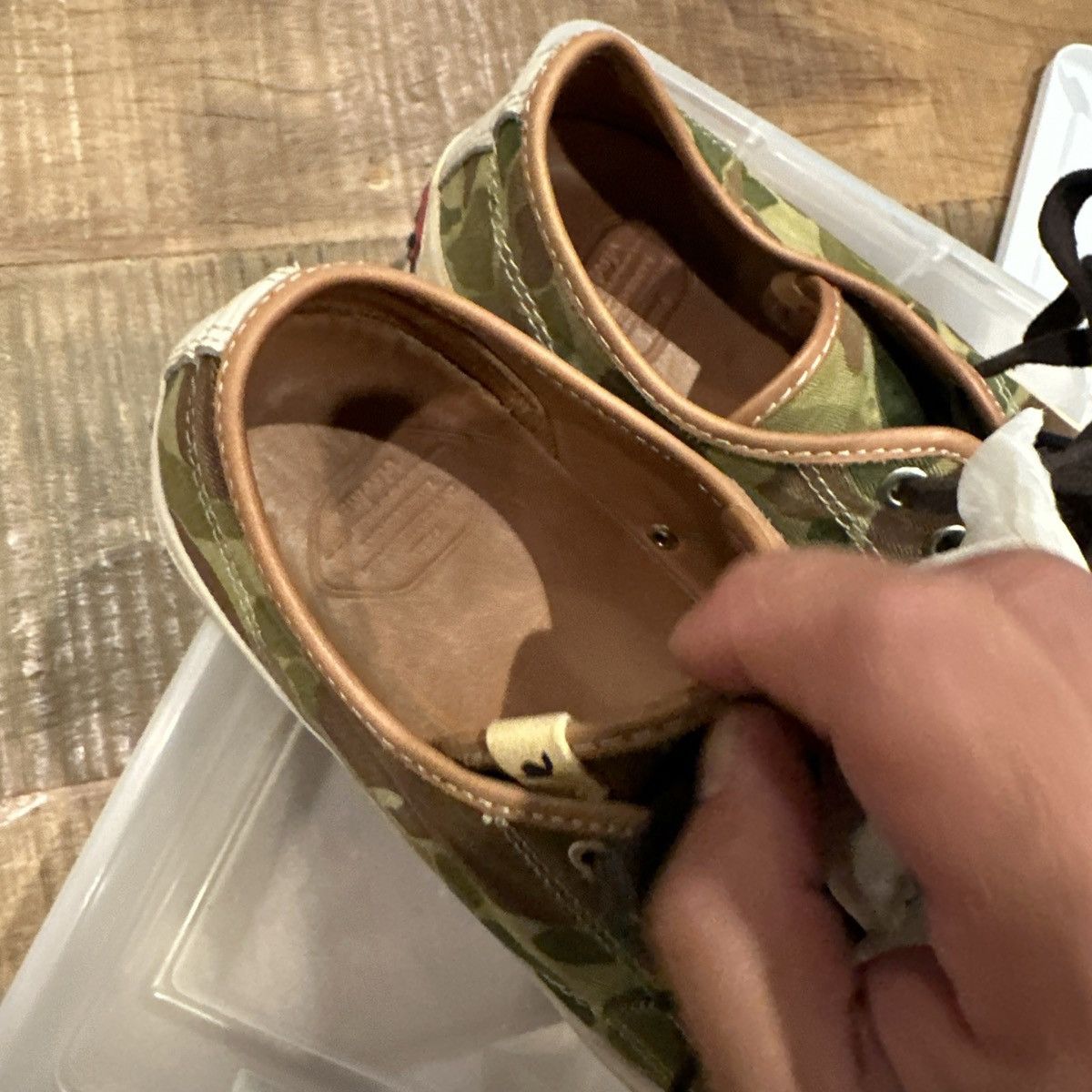Visvim visvim SKAGWAY LO Duck Camo Sneakers Shoes US 8.5 Size US 8.5 / EU 41-42 - 6 Thumbnail