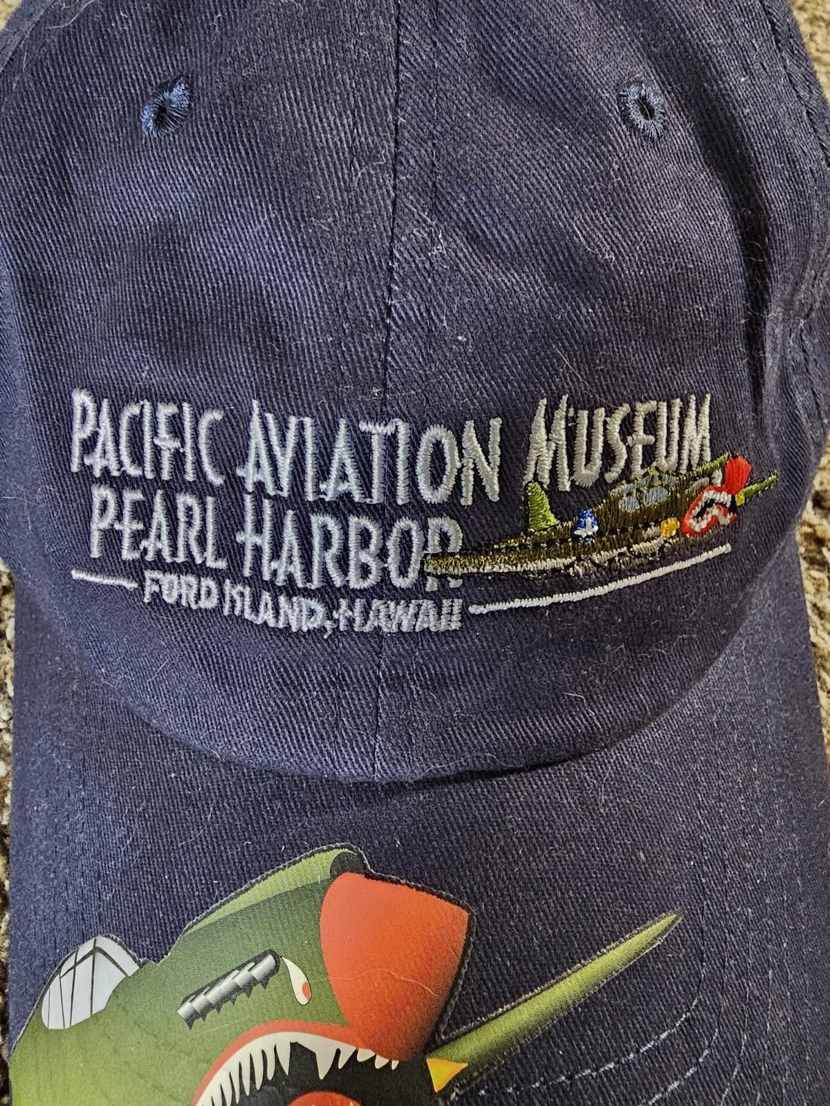Designer Pacific Aviation Museum Pearl Harbor Hawaii Baseball Hat Size ONE SIZE - 3 Thumbnail