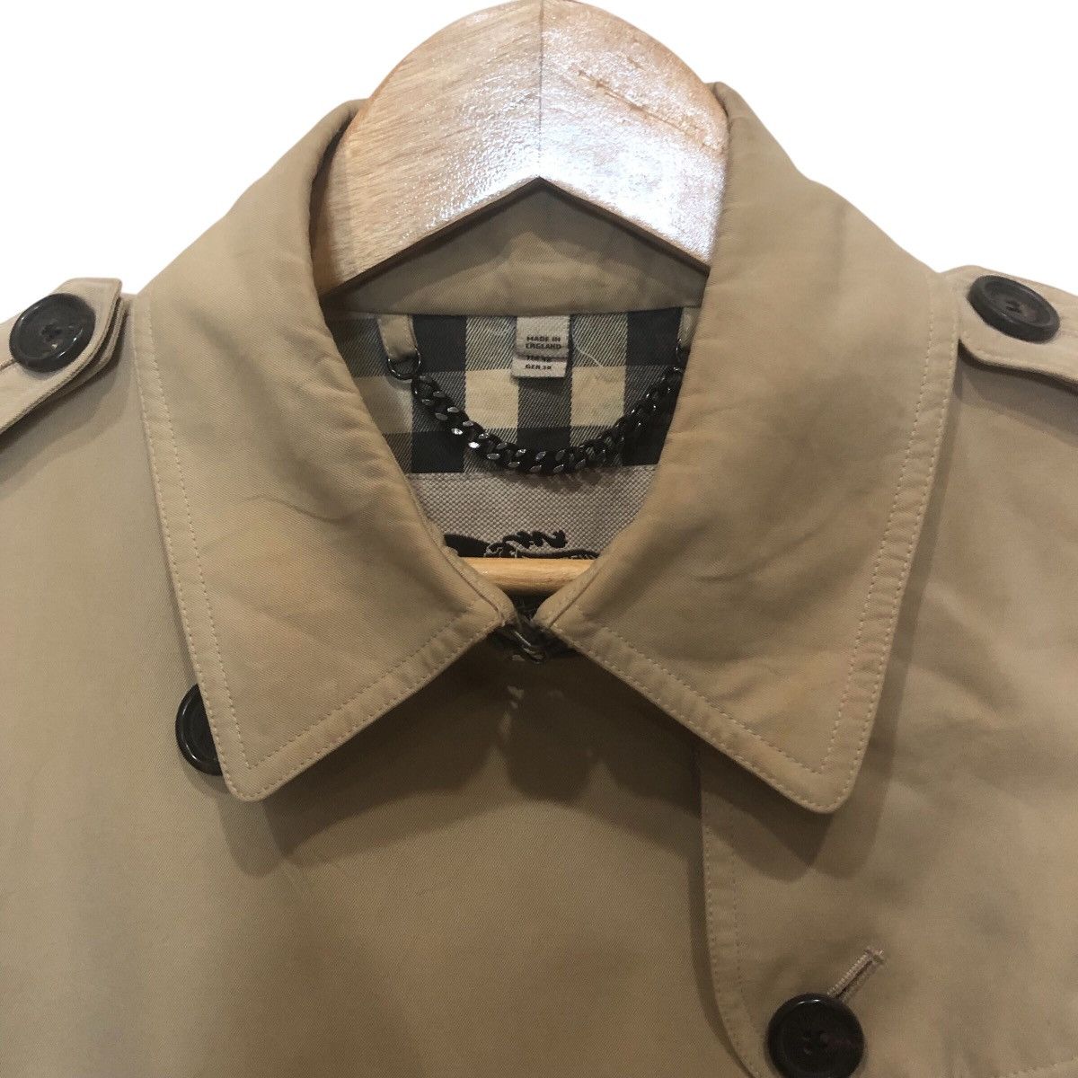 Burberry Burberry Porsum Button Long Coat Size US XS / EU 42 / 0 - 5 Thumbnail