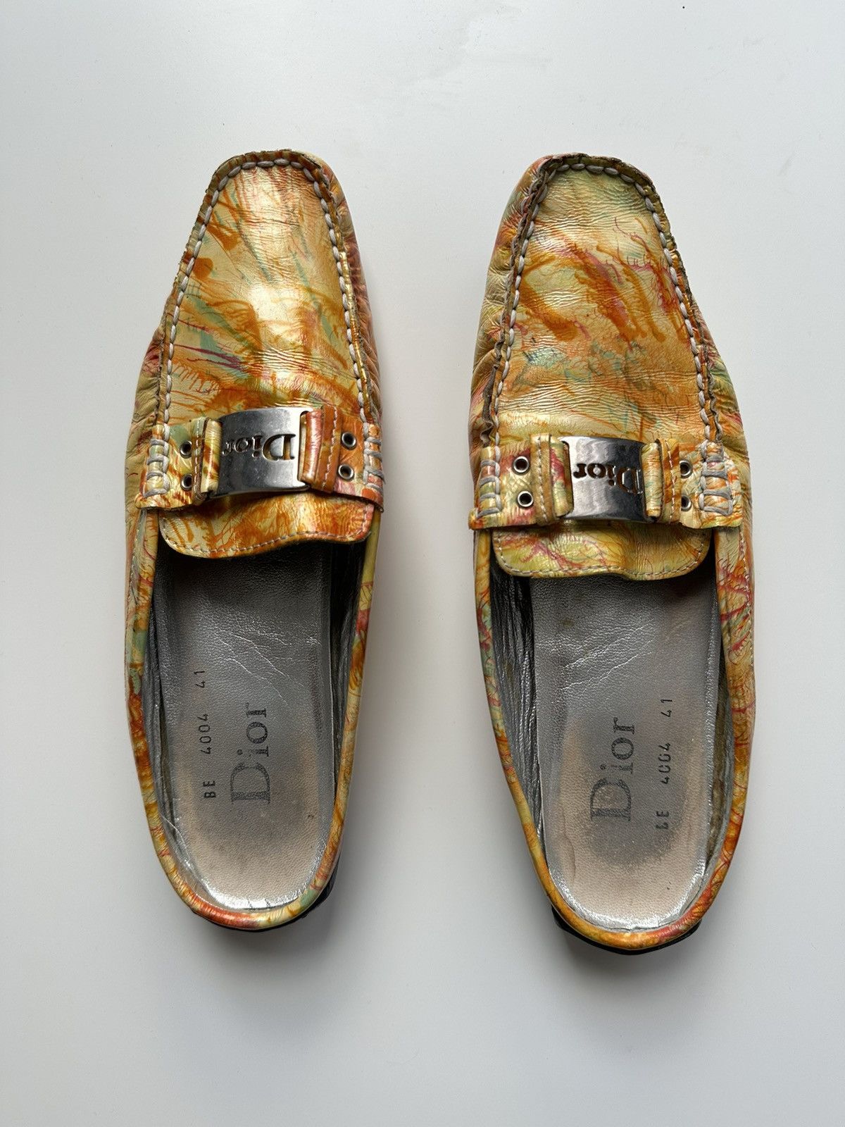 Dior Dior colourful mules slides Size US 11 / IT 41 - 4 Thumbnail