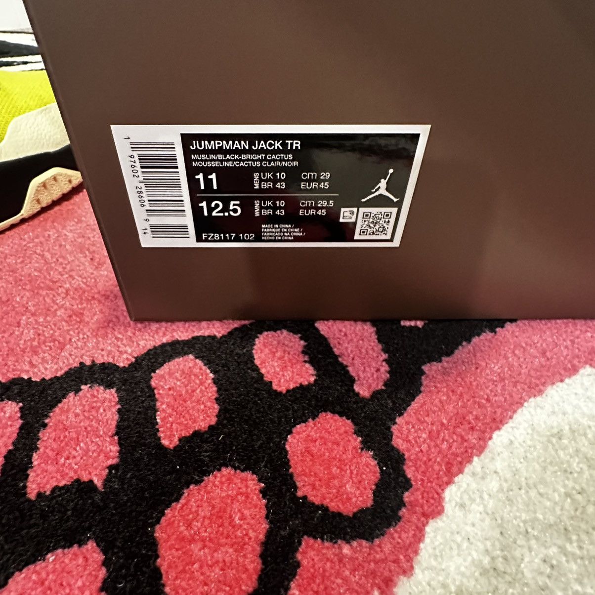 Jordan Brand × Nike × Travis Scott Jordan Jumpman Jack TR Travis Scott Bright Cactus Size US 11 / EU 44 - 13 Thumbnail