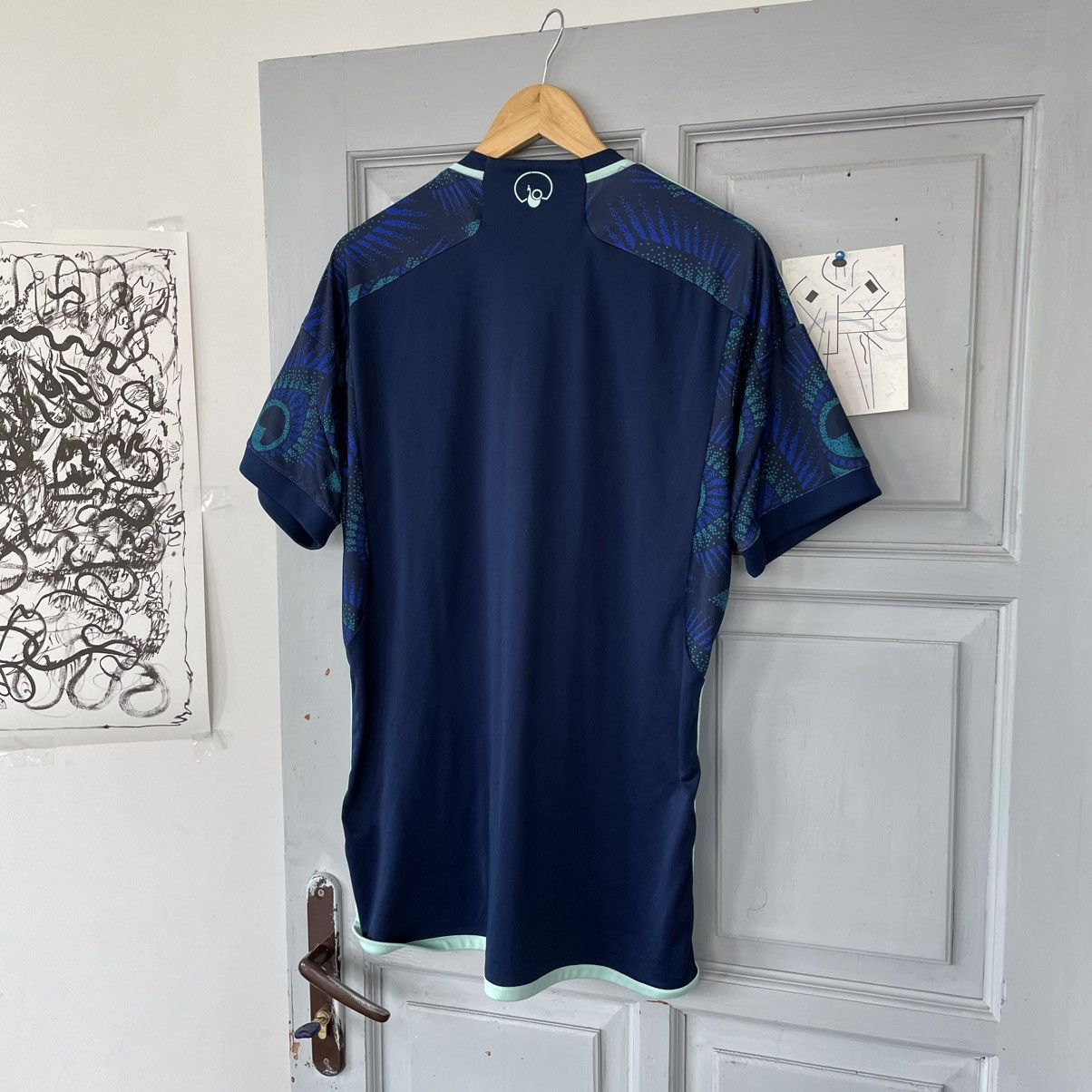 Adidas Leeds Away 2023/2024 Adidas Football Shirt Size L Size US L / EU 52-54 / 3 - 6 Thumbnail