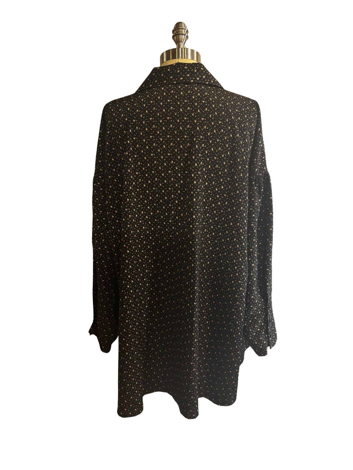 Other Loose floral Blouse.wt2480 Size XXL / US 16-18 / IT 52-54 - 4 Thumbnail