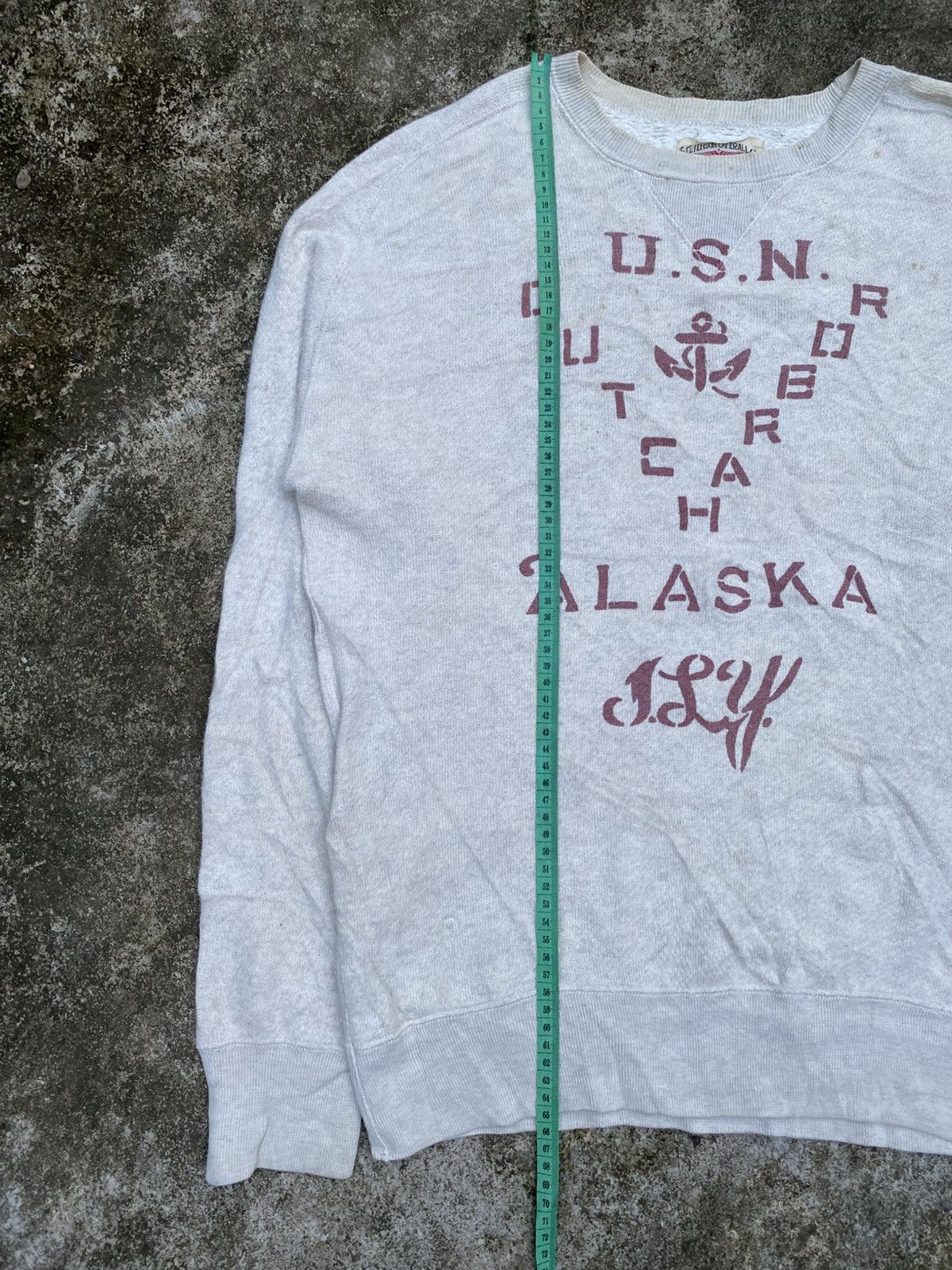 Stevenson Overall Co. VINTAGE STEVENSON OVERALL CO USN ALASKA SWEATSHIRT Size US M / EU 48-50 / 2 - 8 Thumbnail