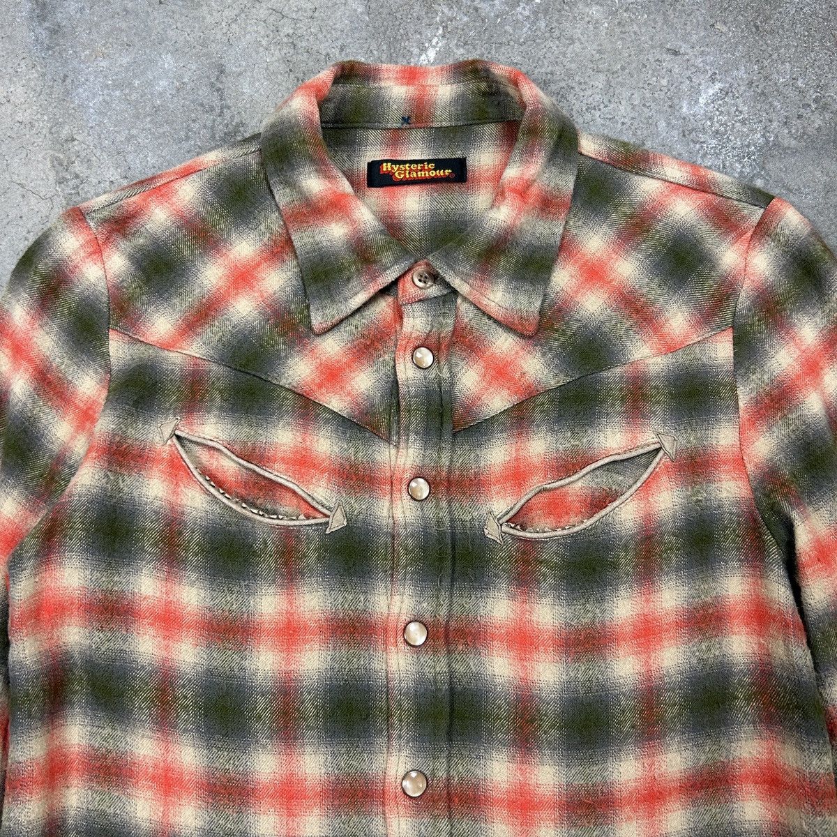 Hysteric Glamour × Japanese Brand × Vintage 1990s Hysteric Glamour - Western Shirt Size US XS / EU 42 / 0 - 2 Thumbnail