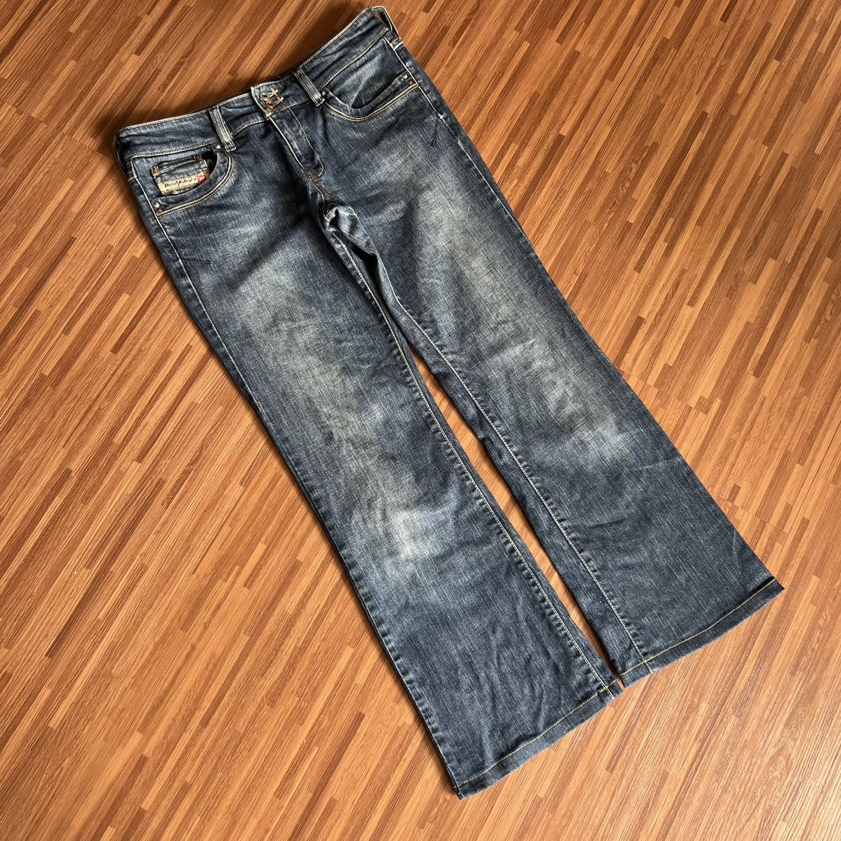 Diesel × Vintage “VINTAGE DIESEL” BOOTCUT JEANS Size 30" / US 8 / IT 44 - 2 Thumbnail