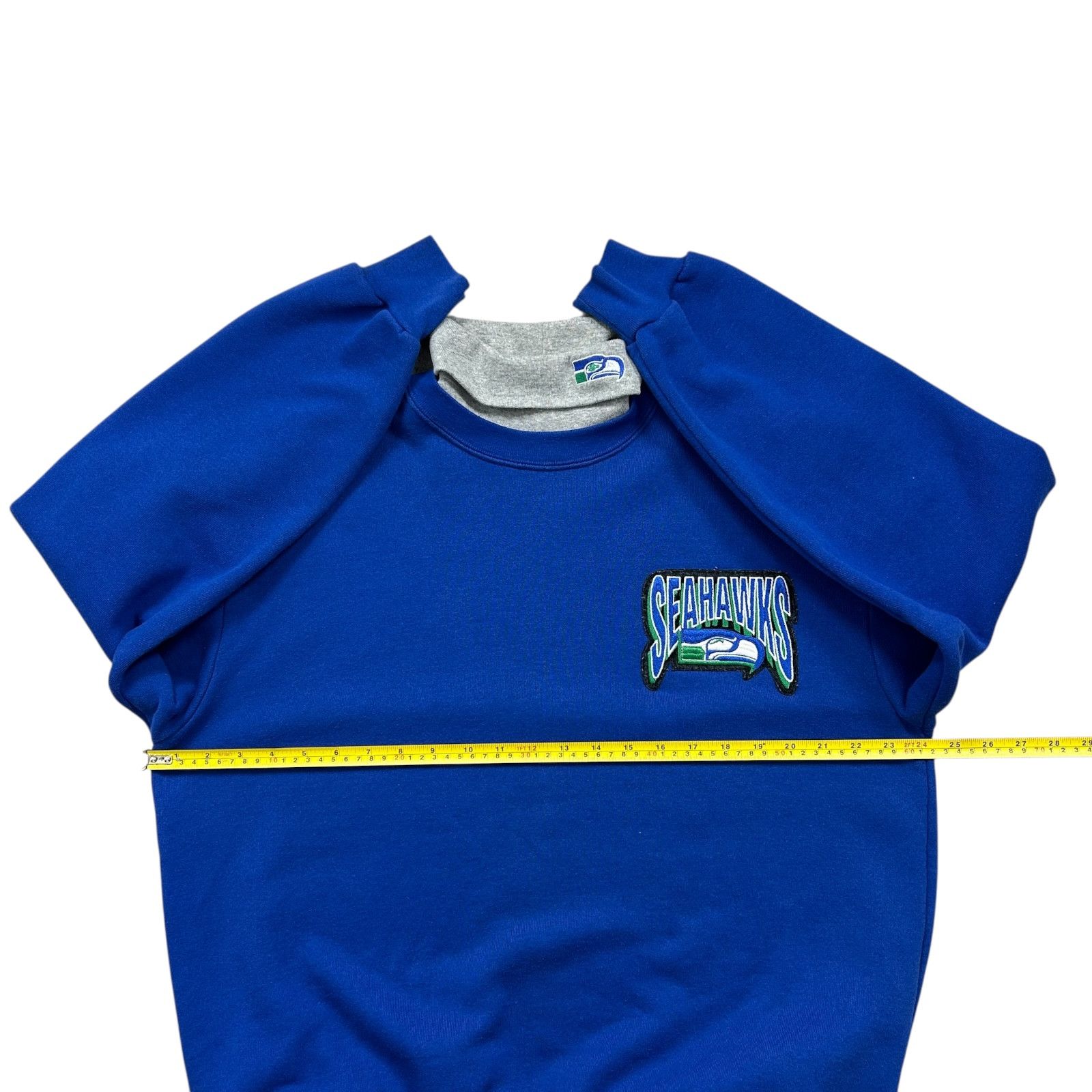 NFL VTG 90s NFL SEATTLE SEAHAWKS MAJESTIC TURTLENECK SWEATSHIRT Size US L / EU 52-54 / 3 - 7 Thumbnail