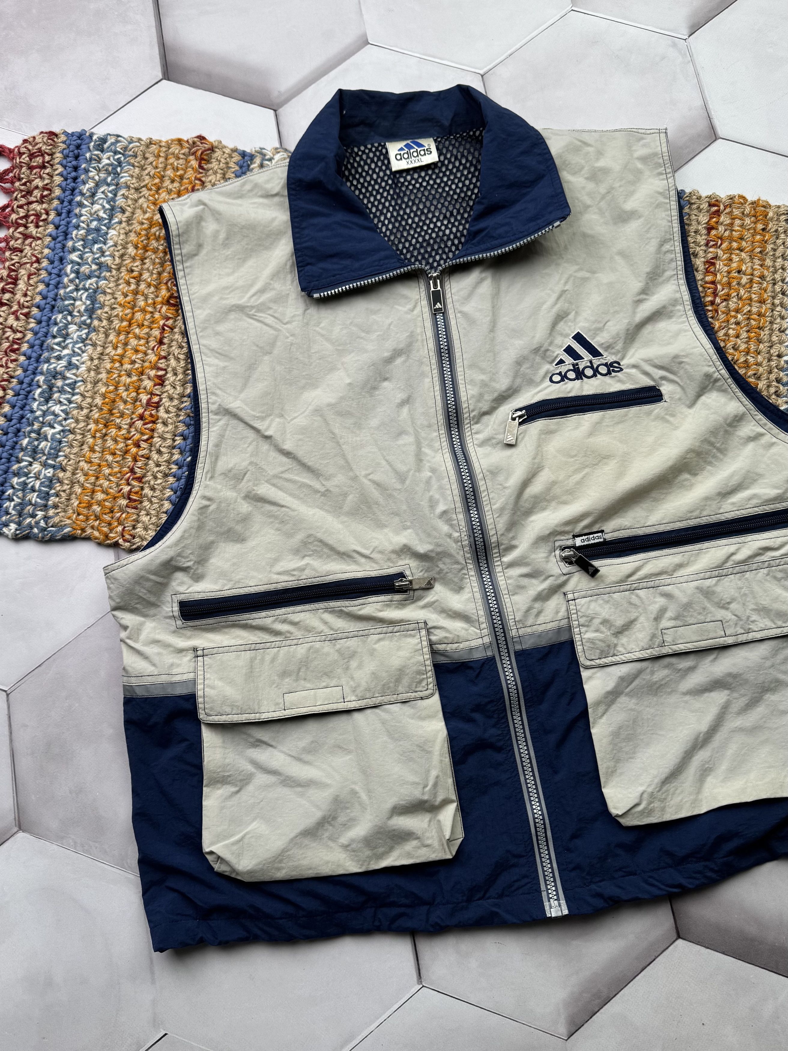 Adidas Adidas Vintage Vest (E4) Size US XXL / EU 58 / 5 - 2 Thumbnail