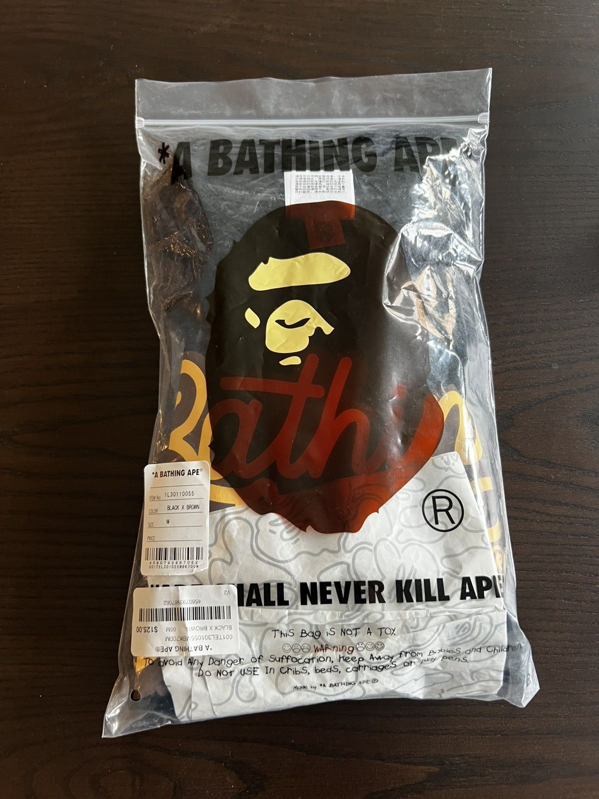 Bape Bape Bathing Ape Script T-Shirt size M Size US M / EU 48-50 / 2 - 2 Thumbnail