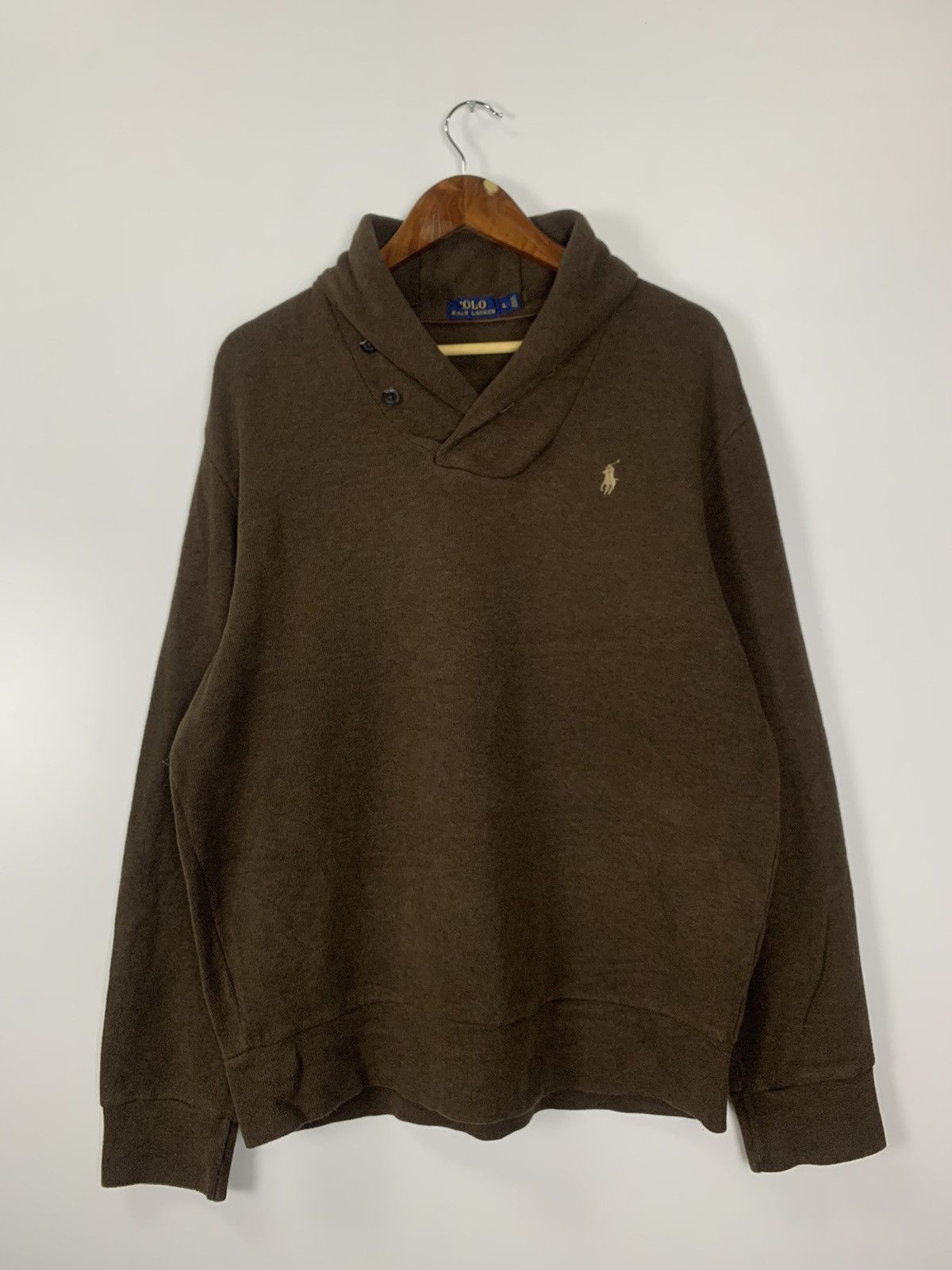 Vintage Polo Ralph Lauren Sweatshirt Size US L / EU 52-54 / 3 - 2 Thumbnail