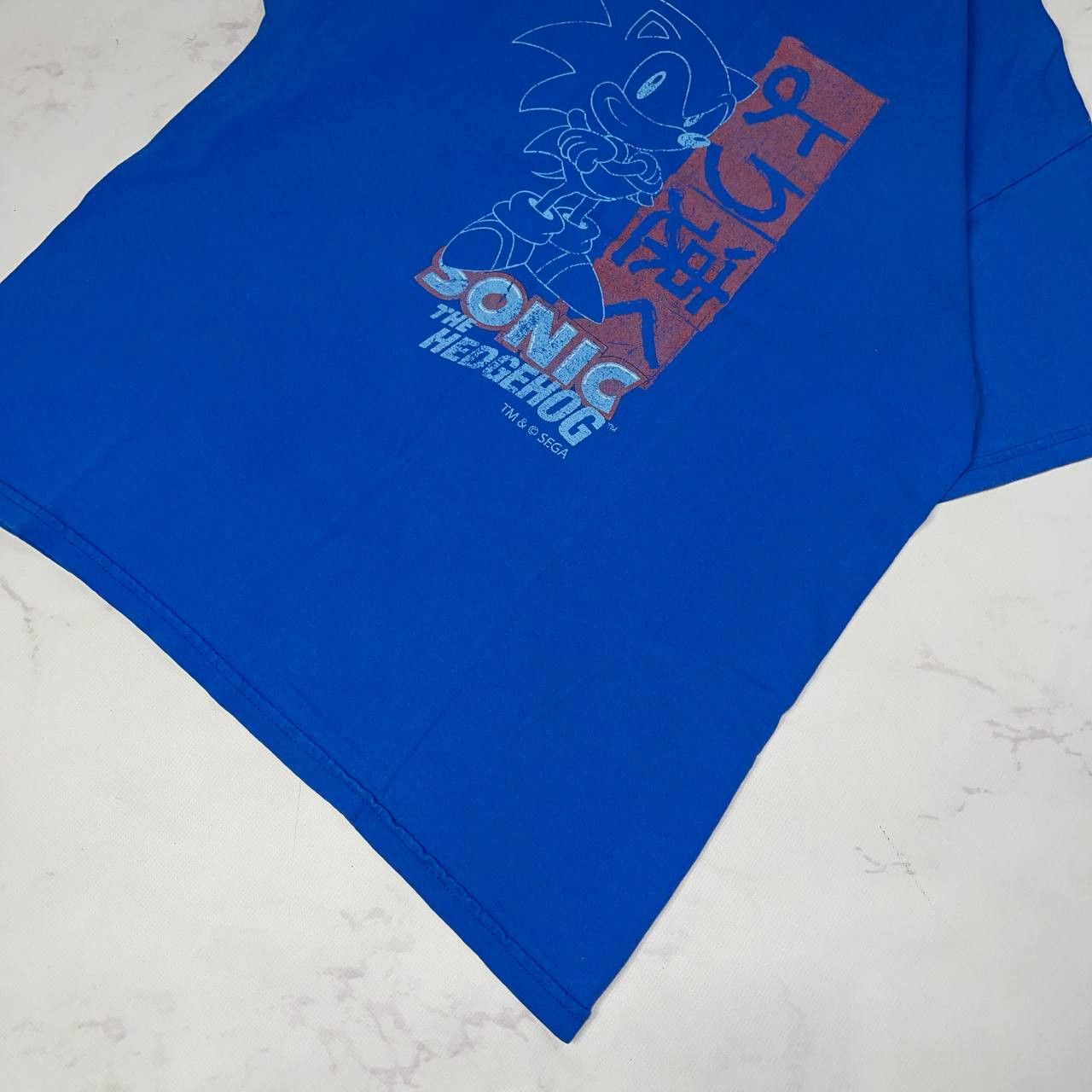 Vintage Nintendo Vintage Sonic The Hedgehog y2k SEGA game tee 90's Size US L / EU 52-54 / 3 - 8 Thumbnail