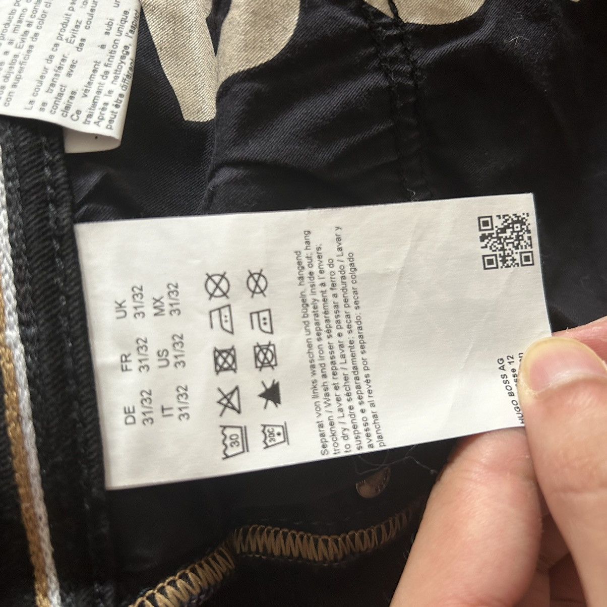 Hugo Boss Boss Slim Fit Jeans Size US 31 - 5 Thumbnail