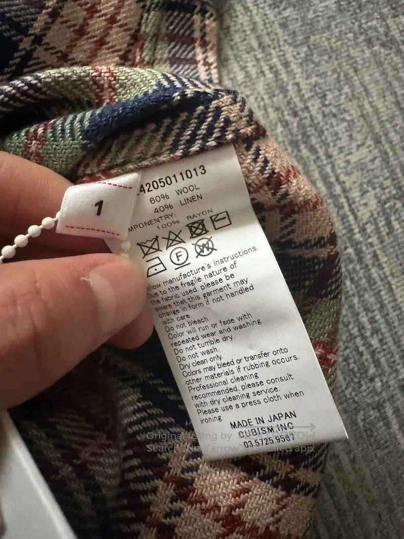 Visvim VISVIM Lumber Check Long Sleeve Shirt. Size US M / EU 48-50 / 2 - 3 Thumbnail
